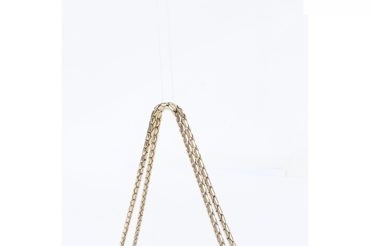 Serpenti Chain Leather 2-Way Shoulder Bag — view 2