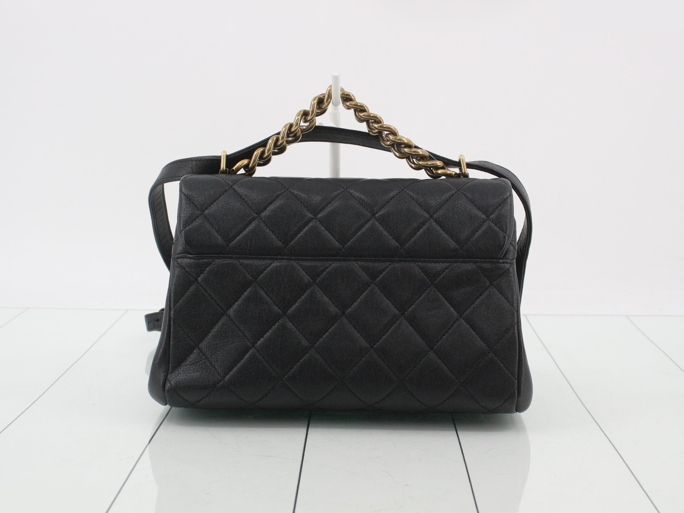Leather Coco Mark 2-Way Chain Handbag — view 2