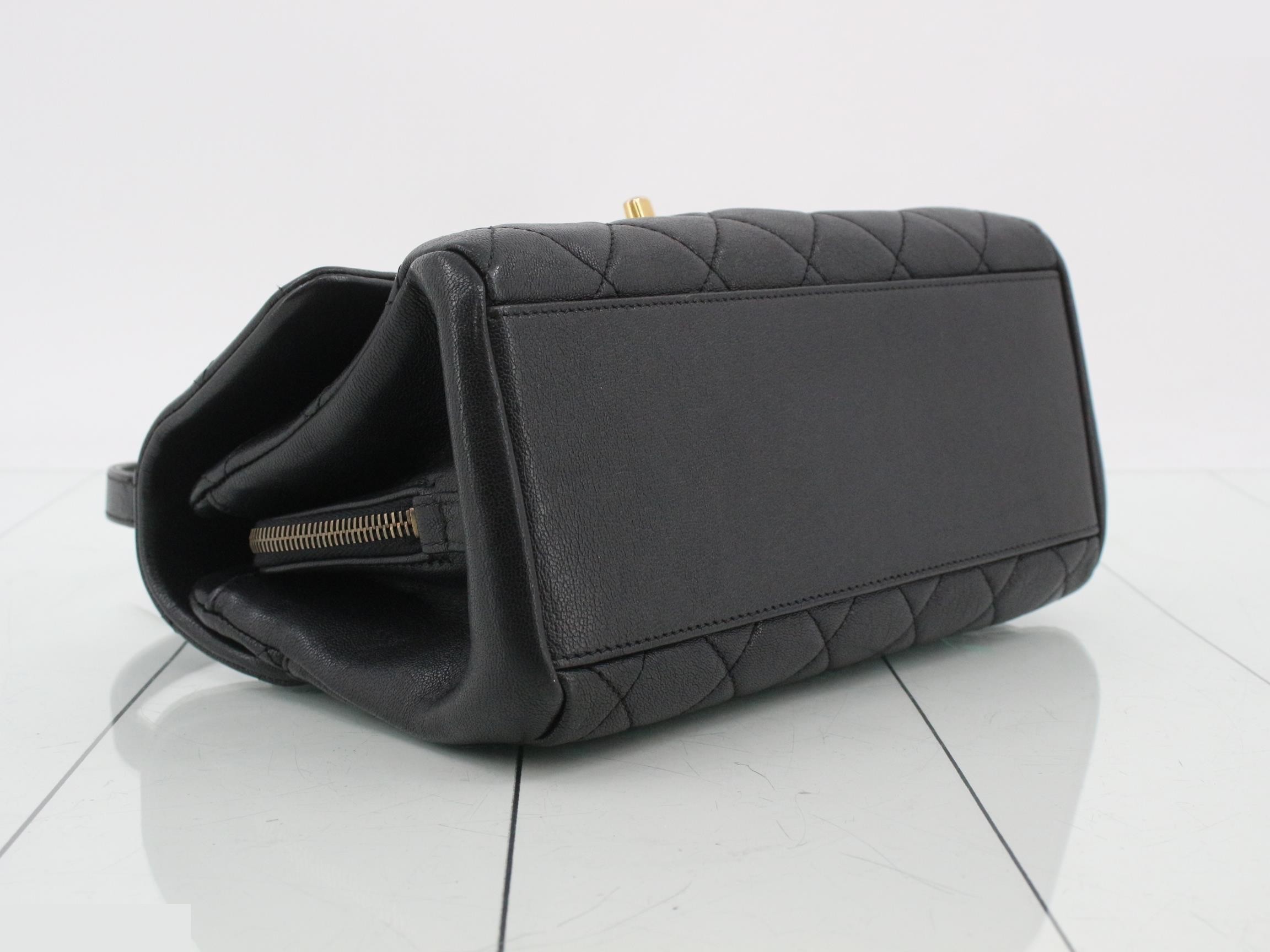 Leather Coco Mark 2-Way Chain Handbag — view 5