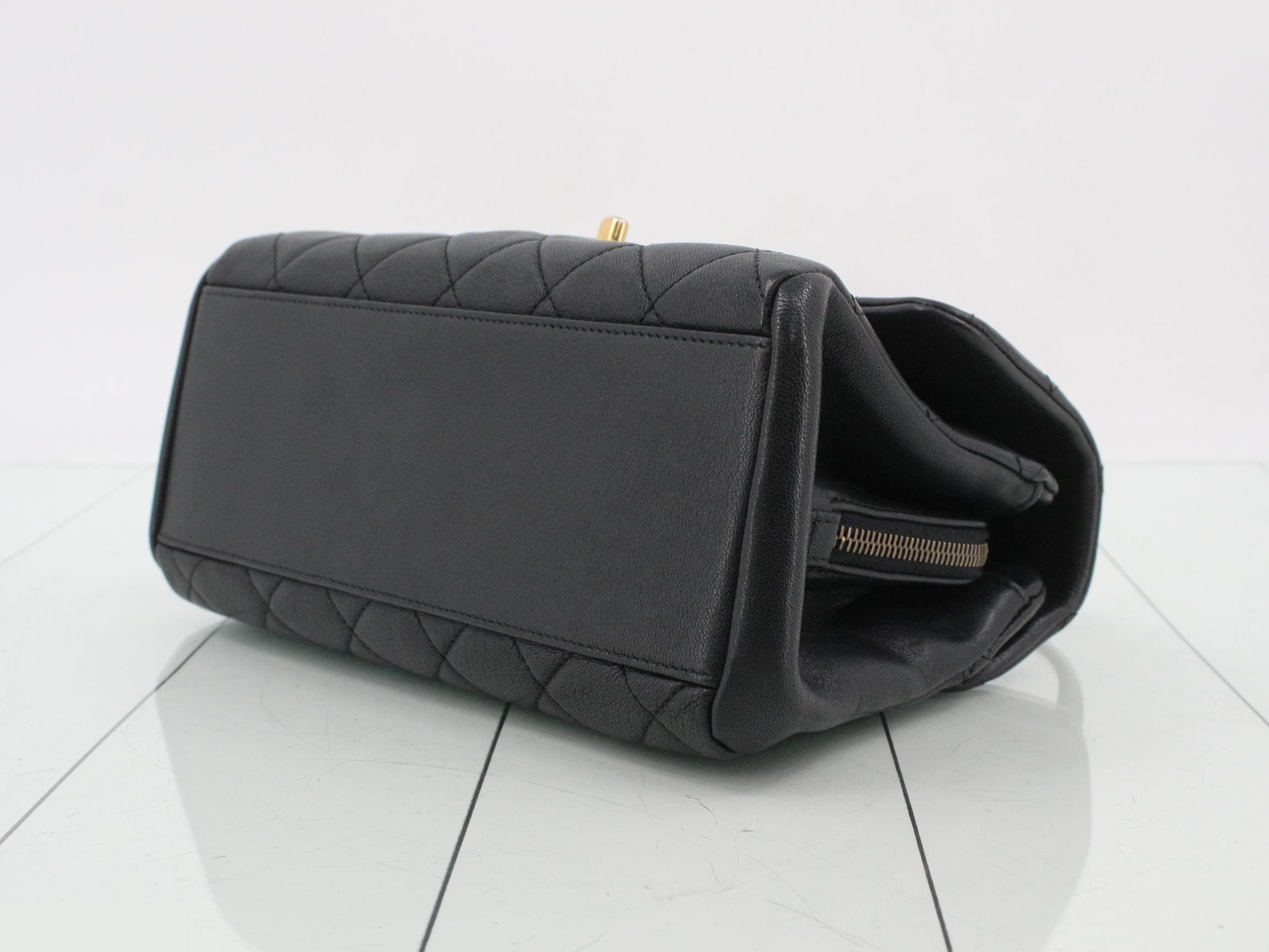 Leather Coco Mark 2-Way Chain Handbag — view 6