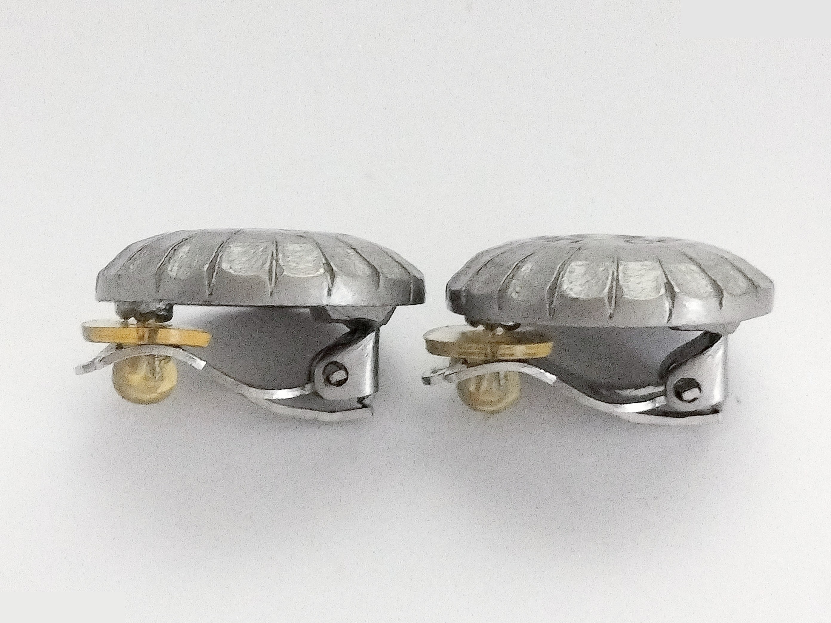 Logo Silver Earrings — view 6