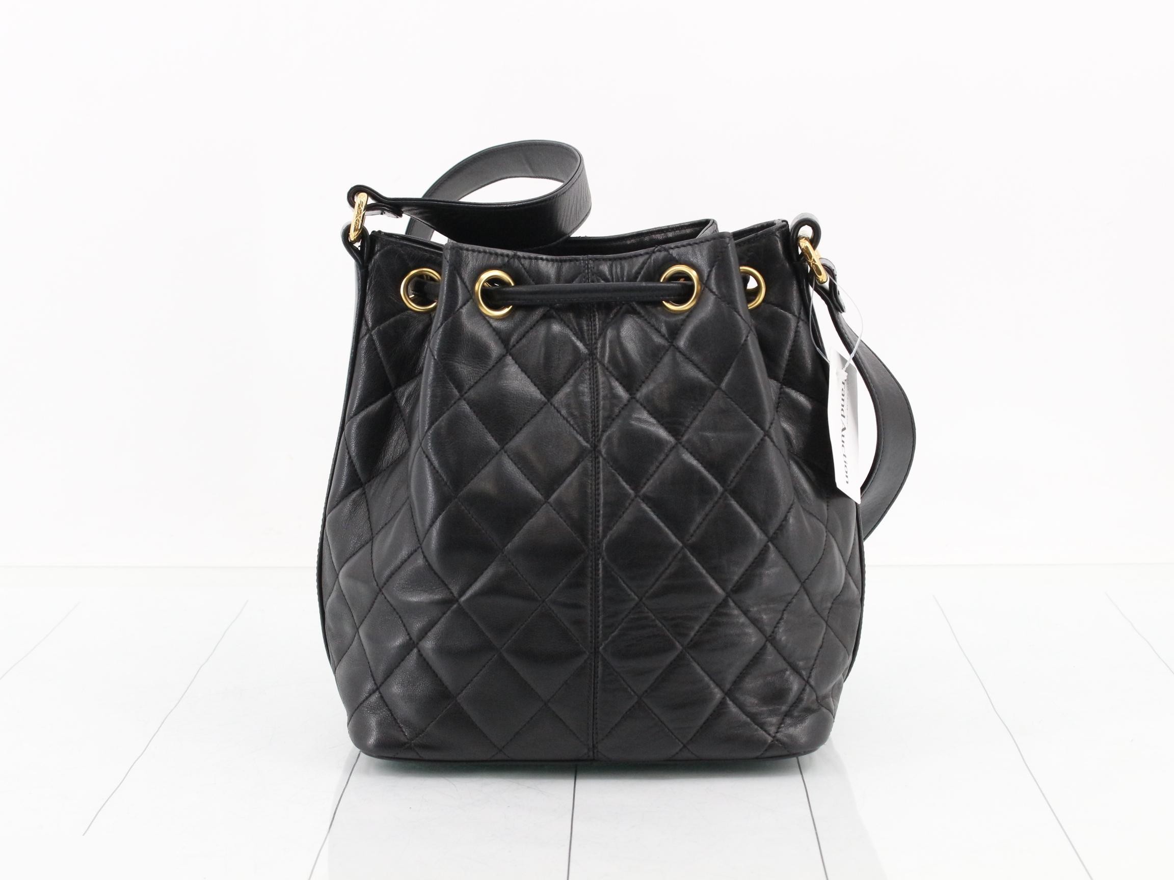 lambskin shoulder bag — view 2