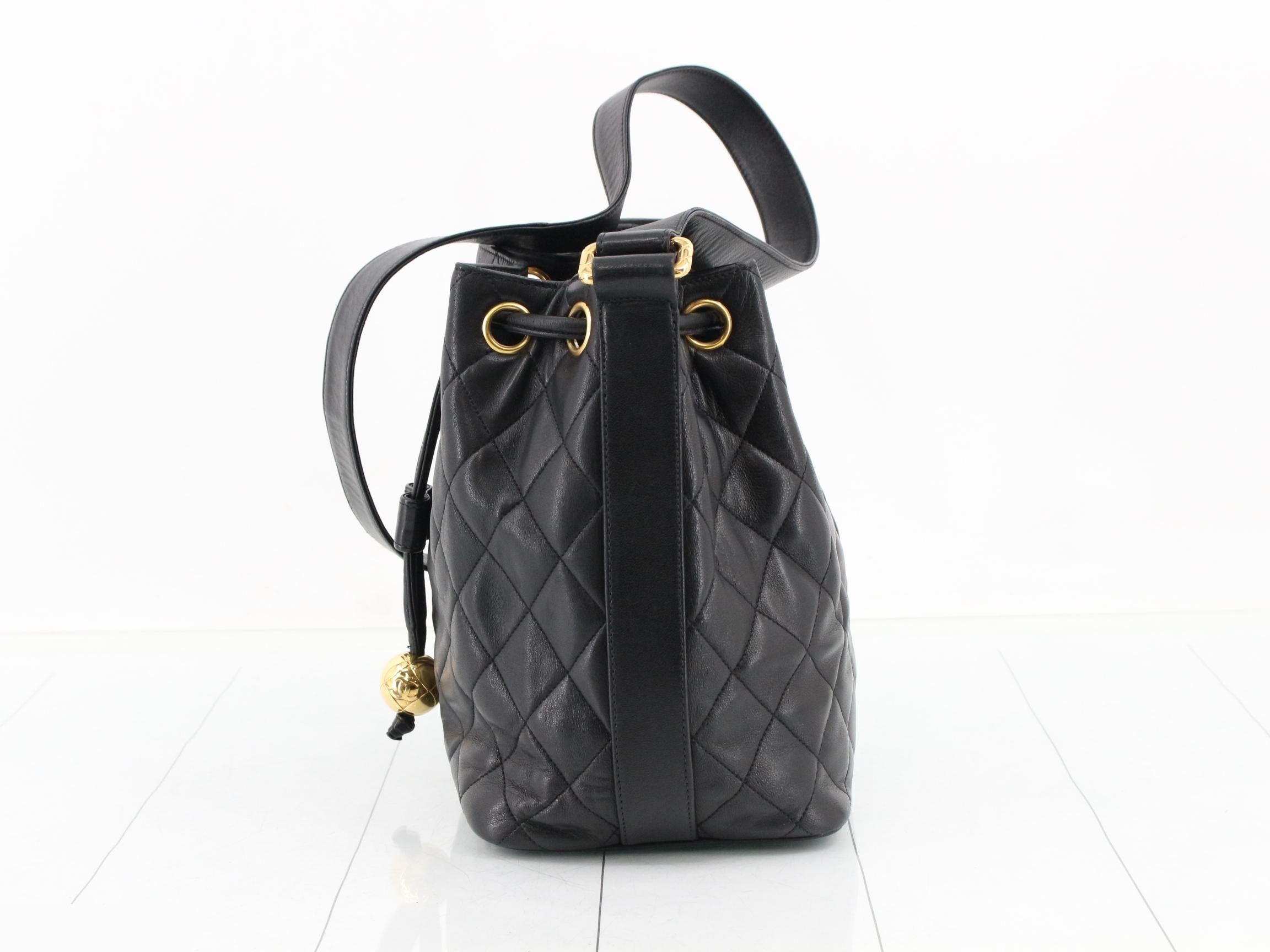 lambskin shoulder bag — view 3