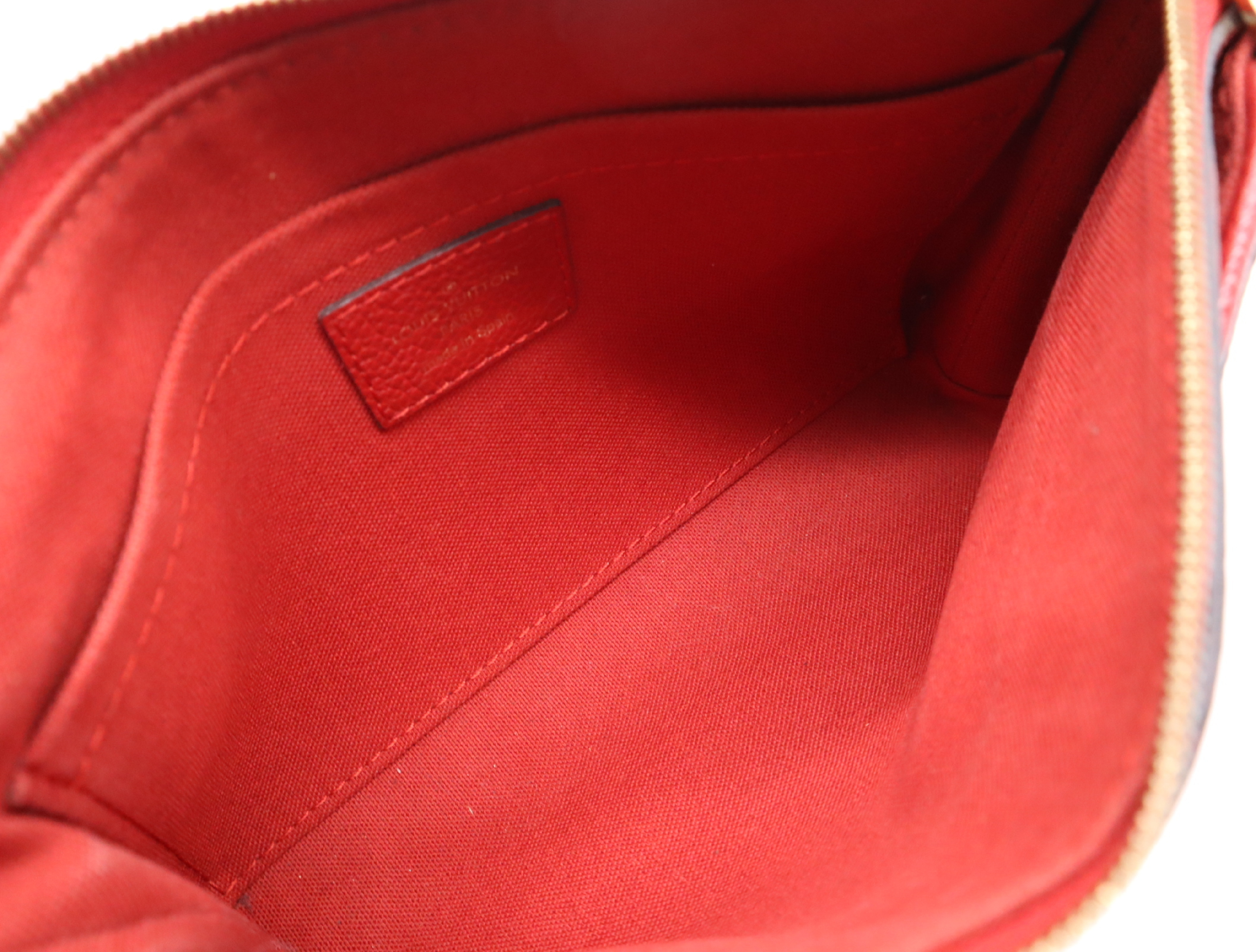 M41638 Monogram Pallas Clutch Cerise Shoulder Bag — view 11
