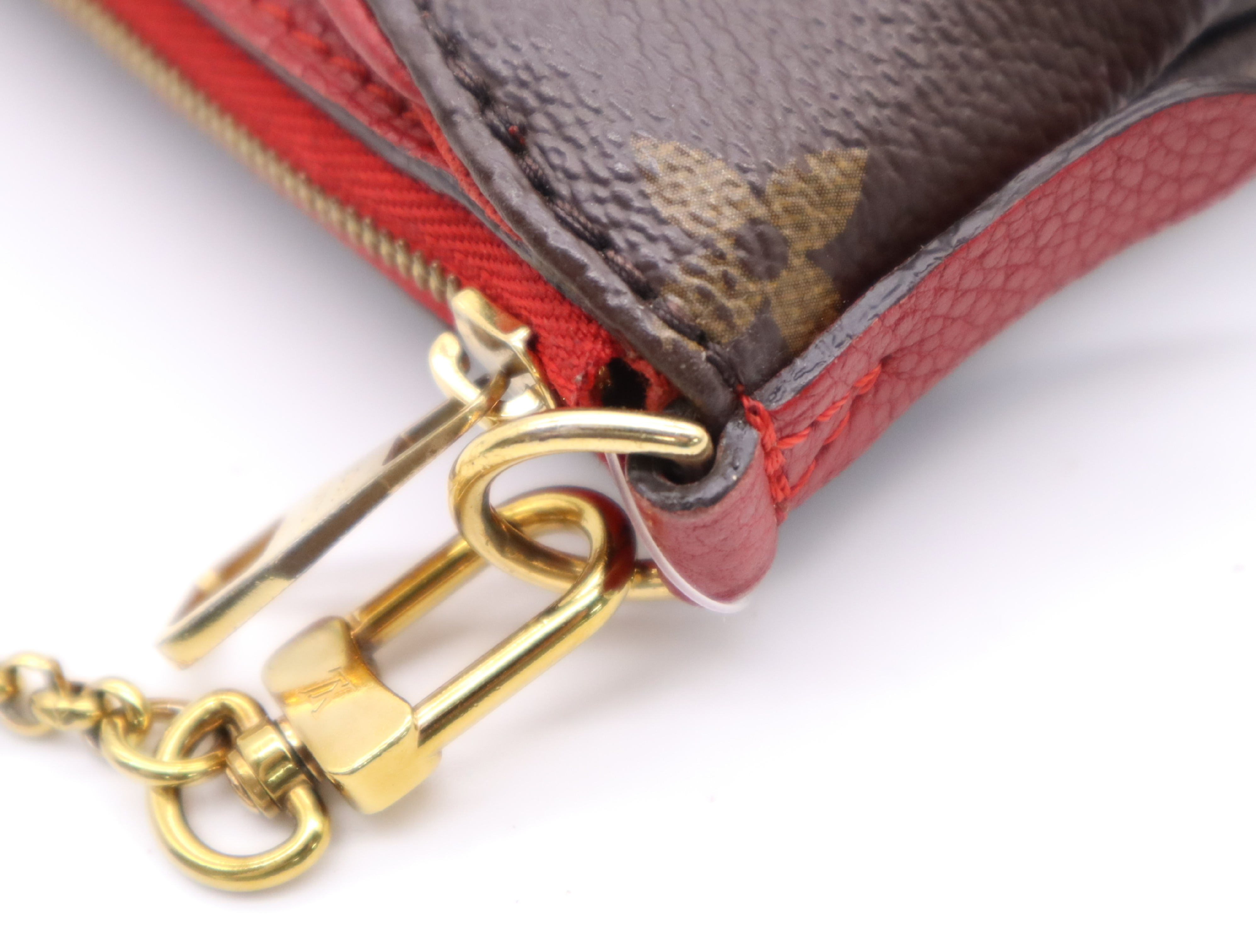 M41638 Monogram Pallas Clutch Cerise Shoulder Bag — view 9