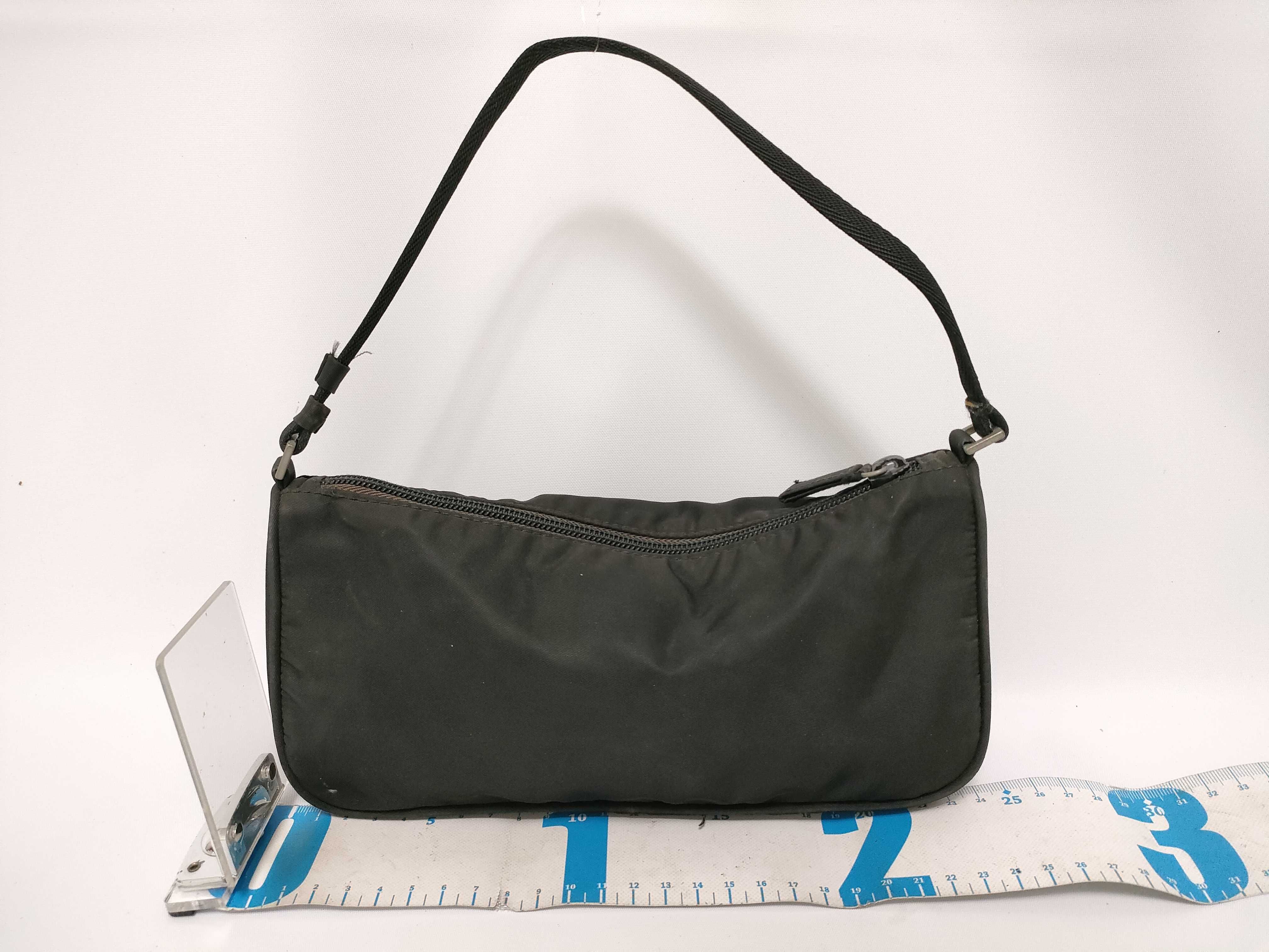 Nylon Prada Saffiano Handbag Pouch Handbag — view 2