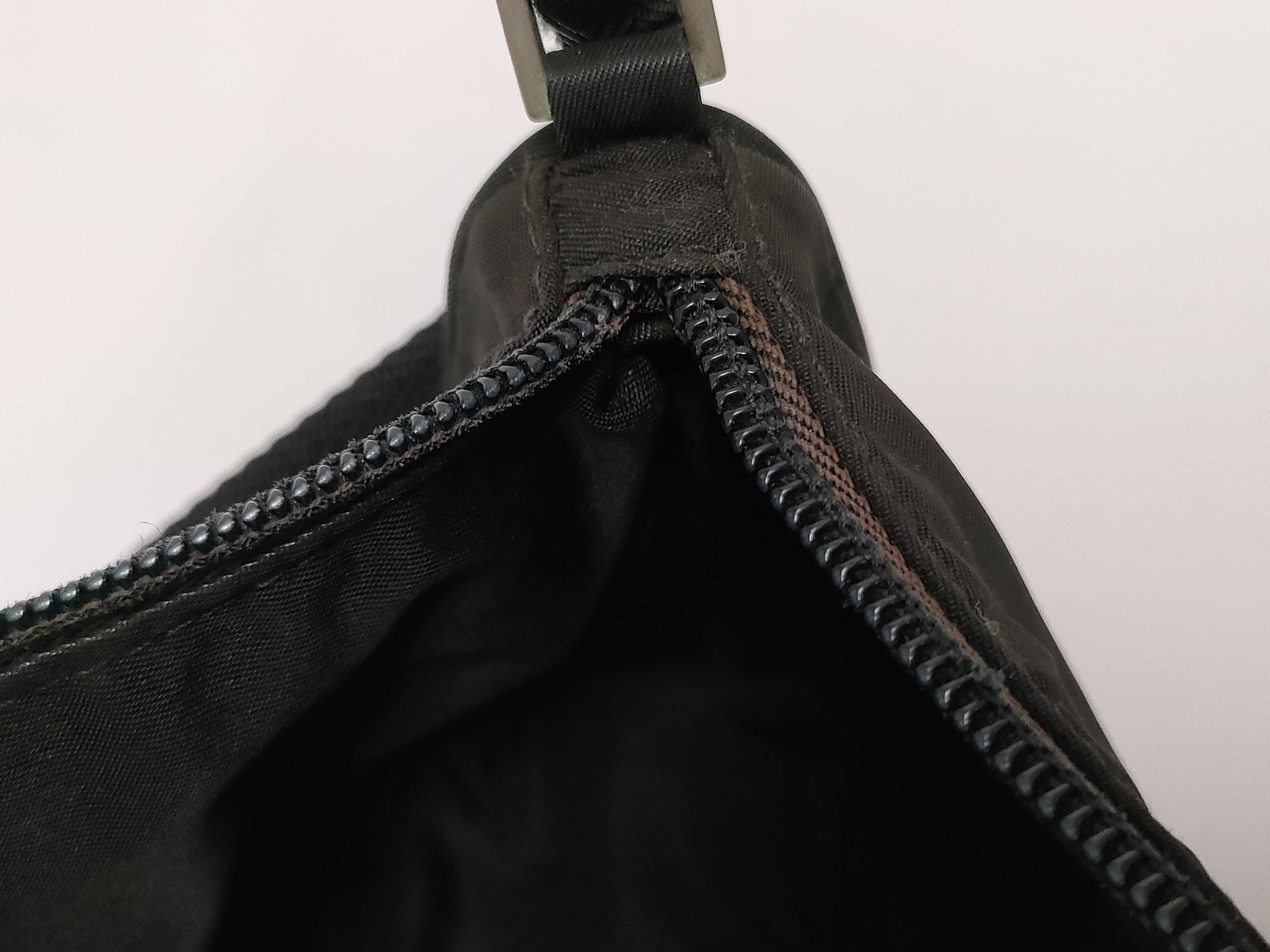 Nylon Prada Saffiano Handbag Pouch Handbag — view 12