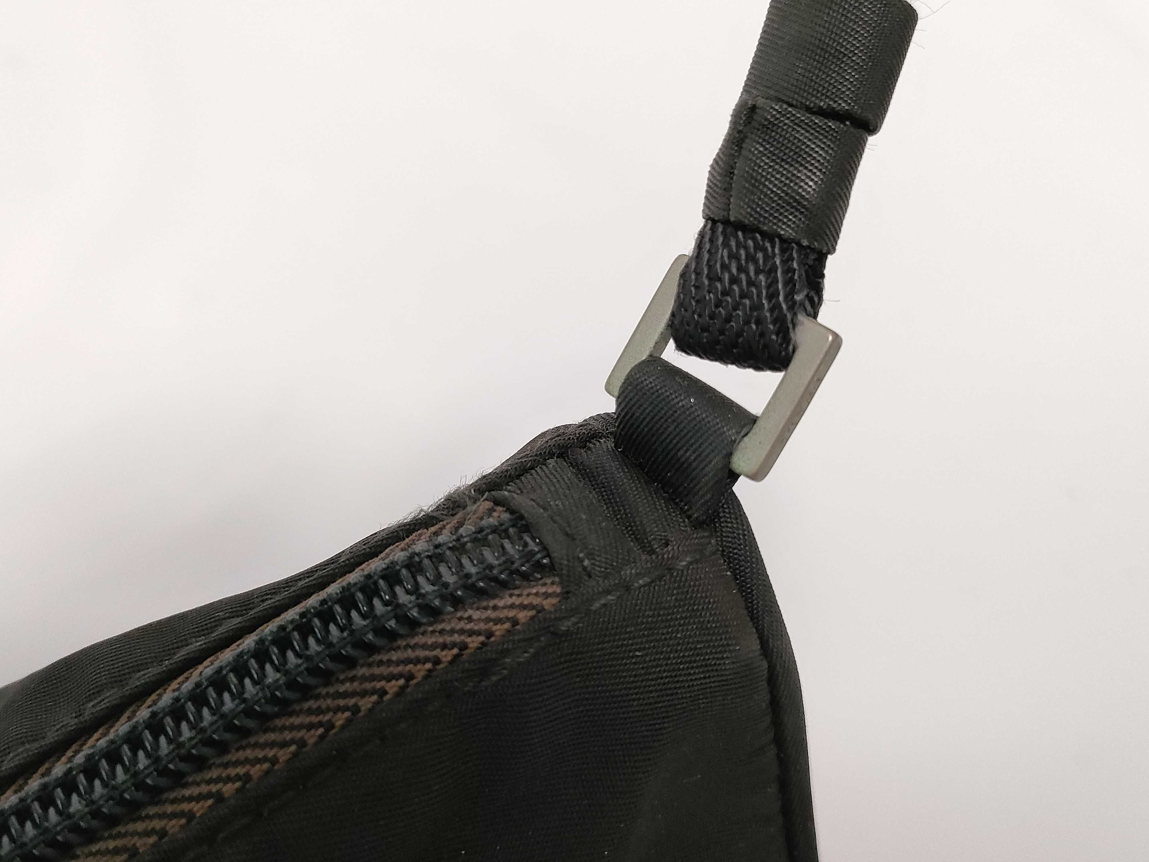 Nylon Prada Saffiano Handbag Pouch Handbag — view 5
