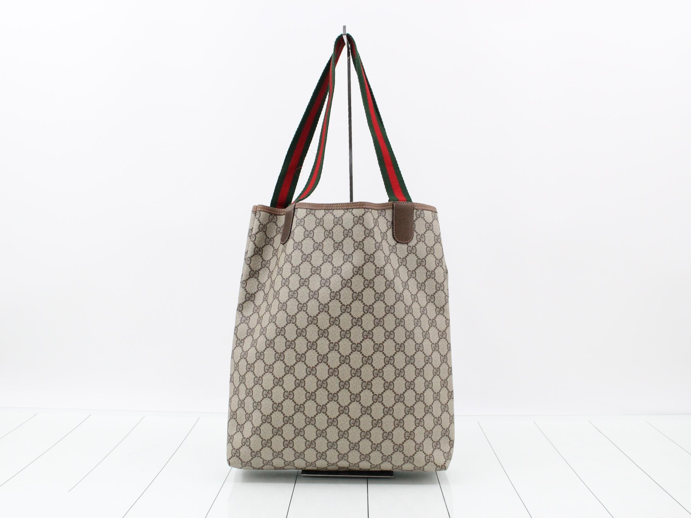 GG Supreme Sherry Line Tote Bag — view 2