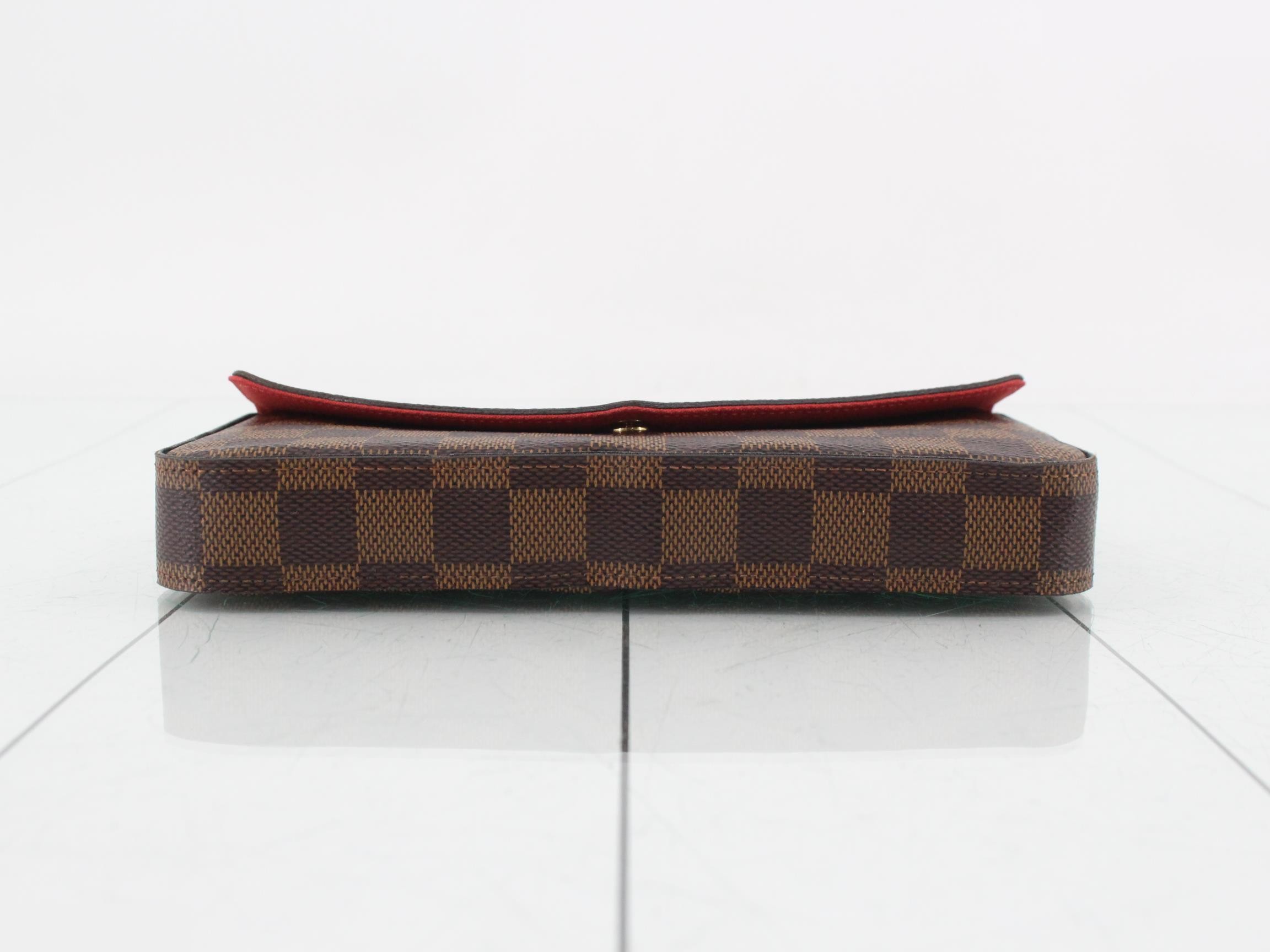 Damier Pochette Felicie Shoulder Bag — view 3