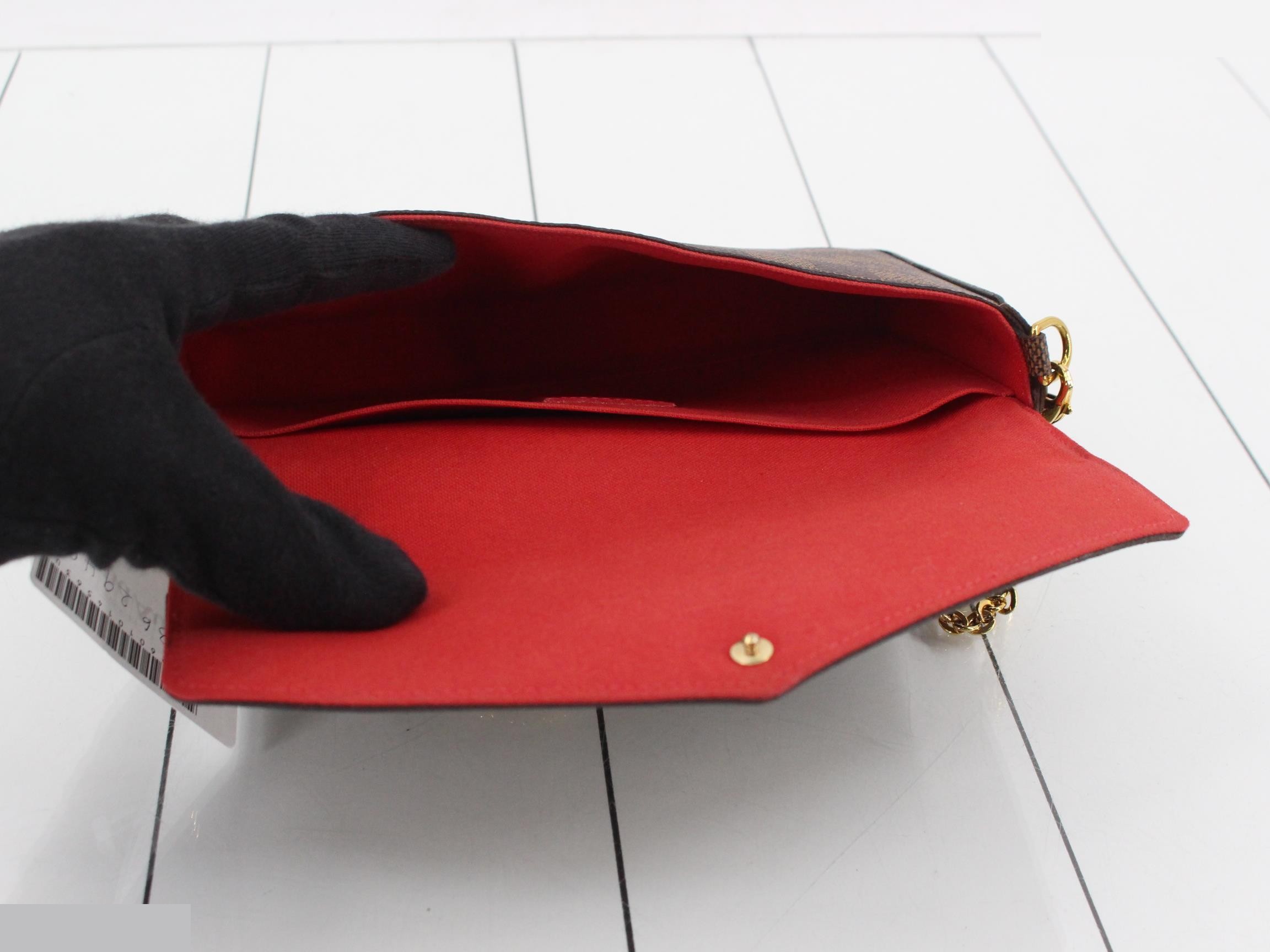 Damier Pochette Felicie Shoulder Bag — view 4