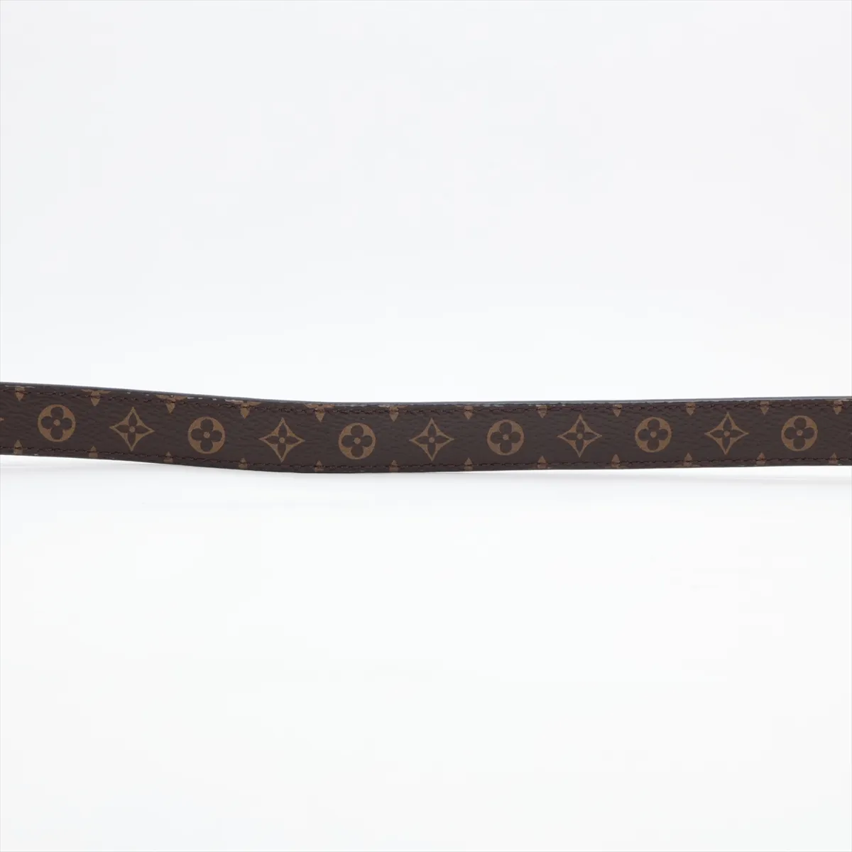M8232W Belt Pretty LV20MM Reversible BC1295 Belt 75 GP x PVC x Leather Noir — view 4