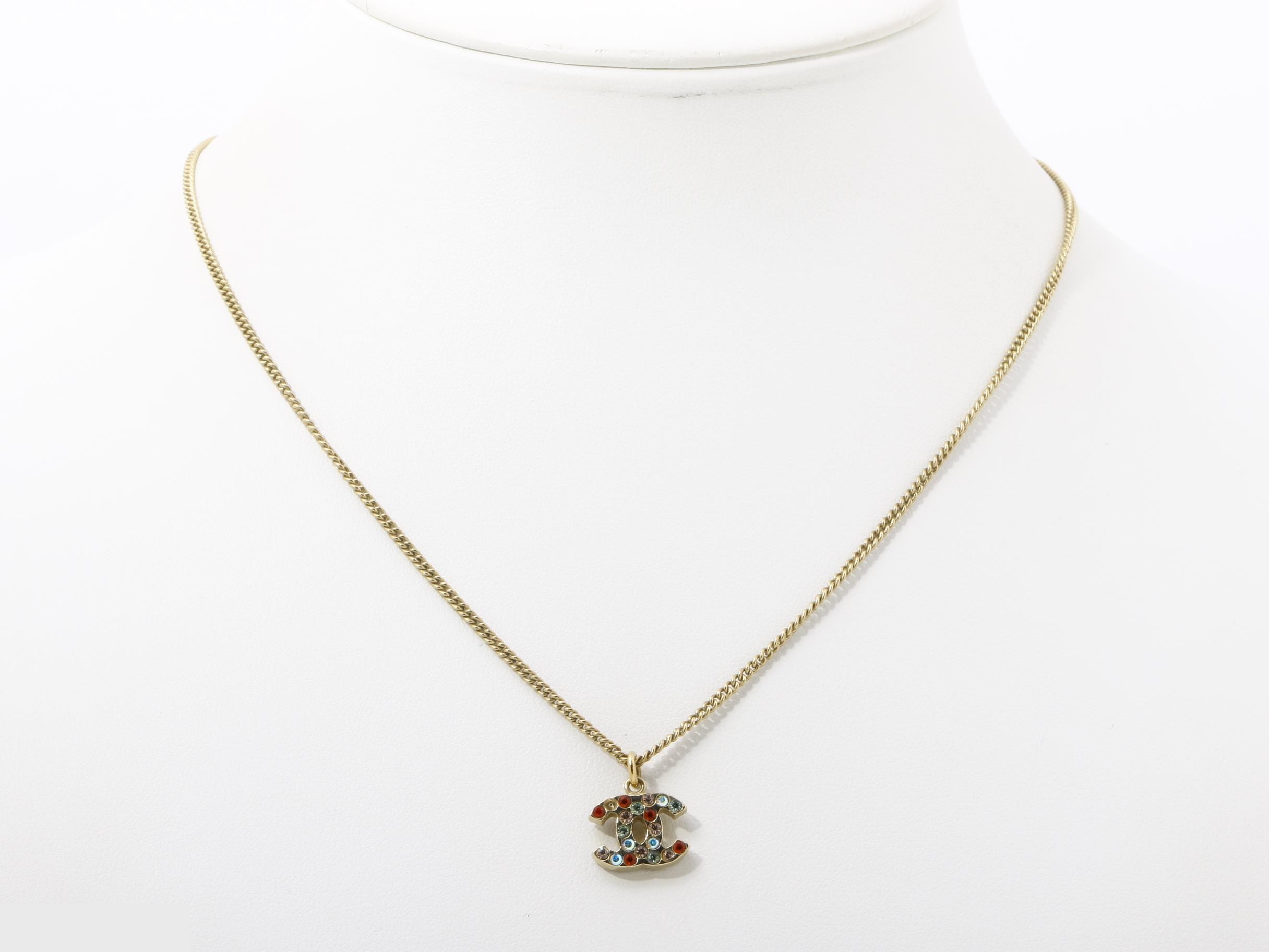 Gold necklace, neck circumference approximately 46 cm — view 3