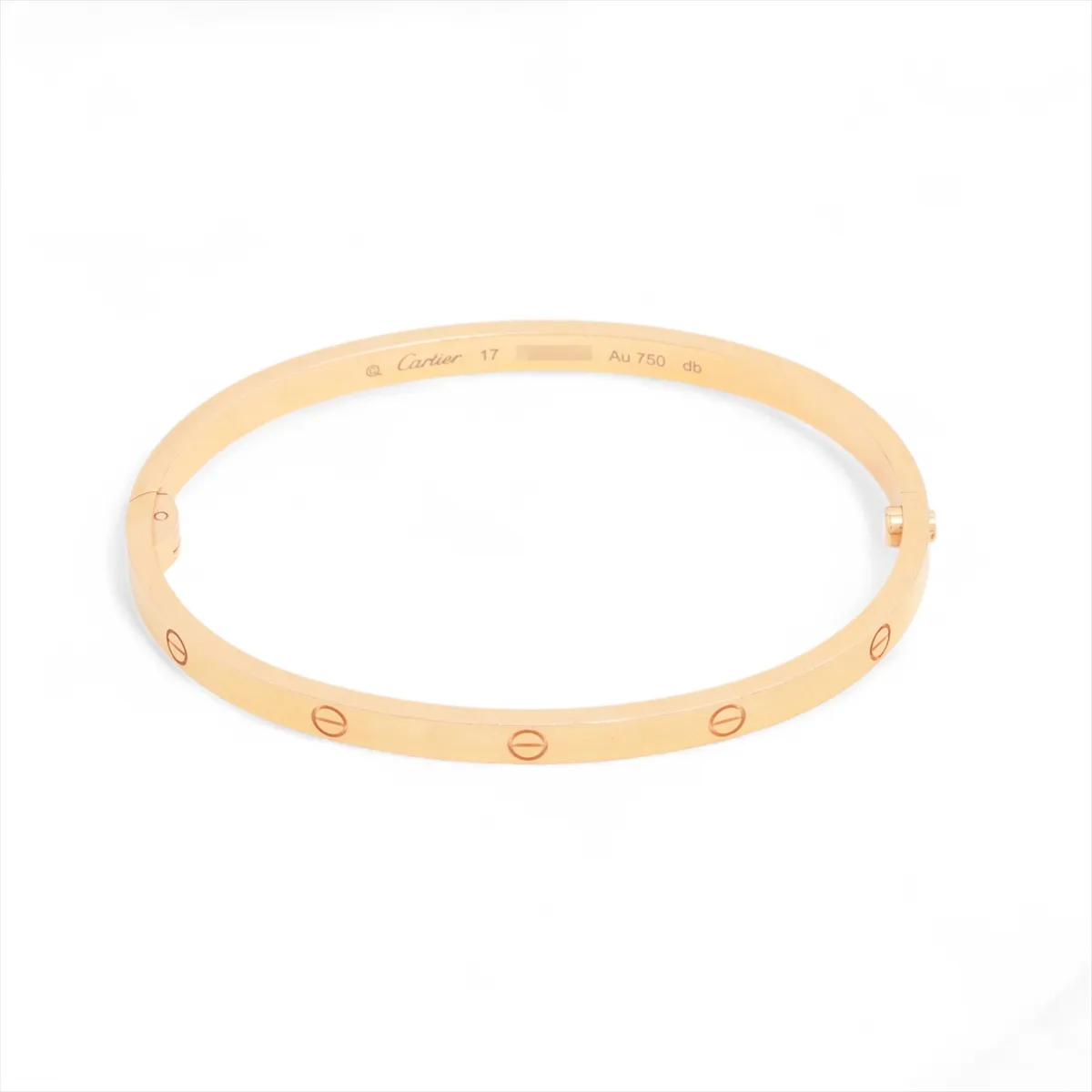 Love SM Bracelet 750(PG) 19.2g 17 749DBW