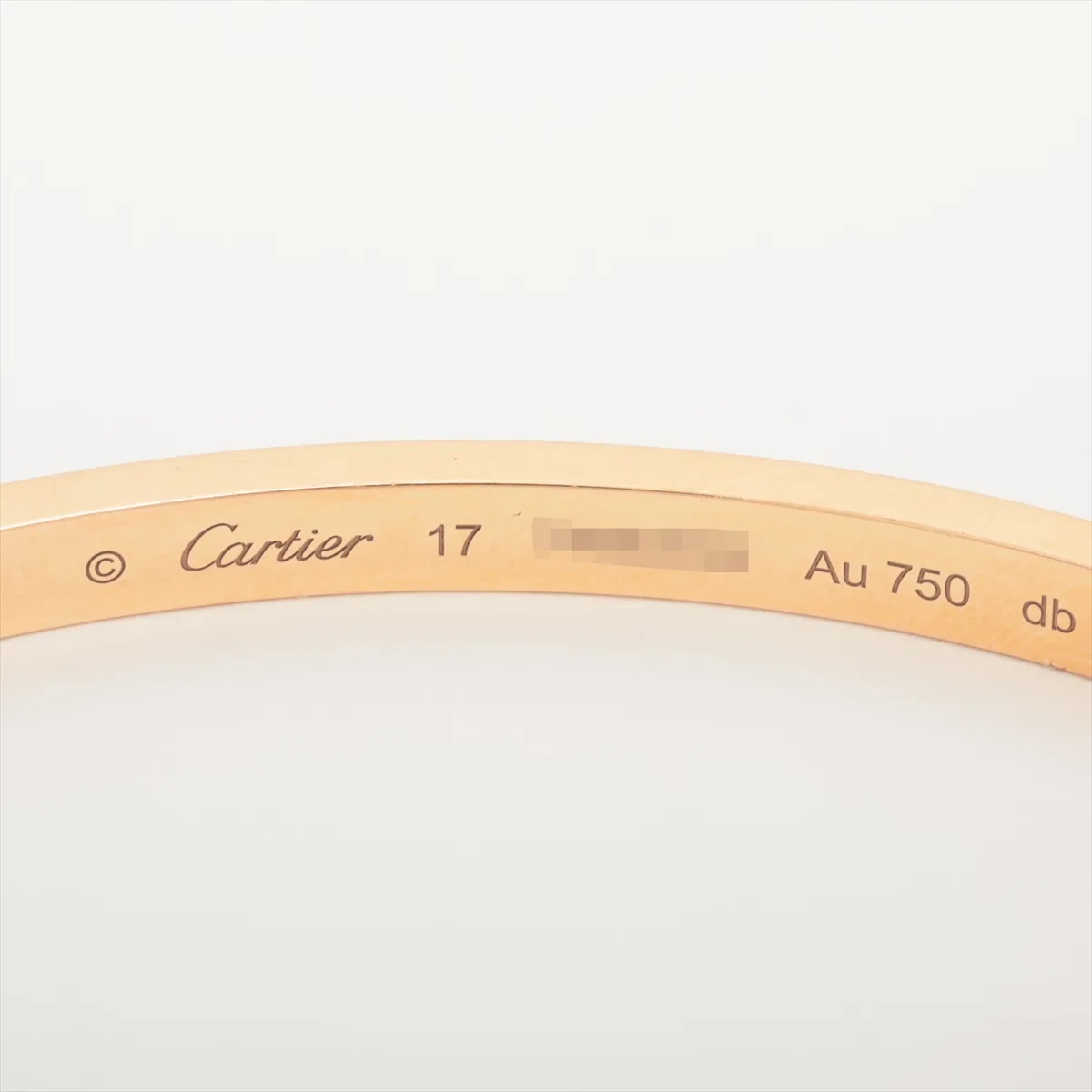 Love SM Bracelet 750(PG) 19.2g 17 749DBW — view 5