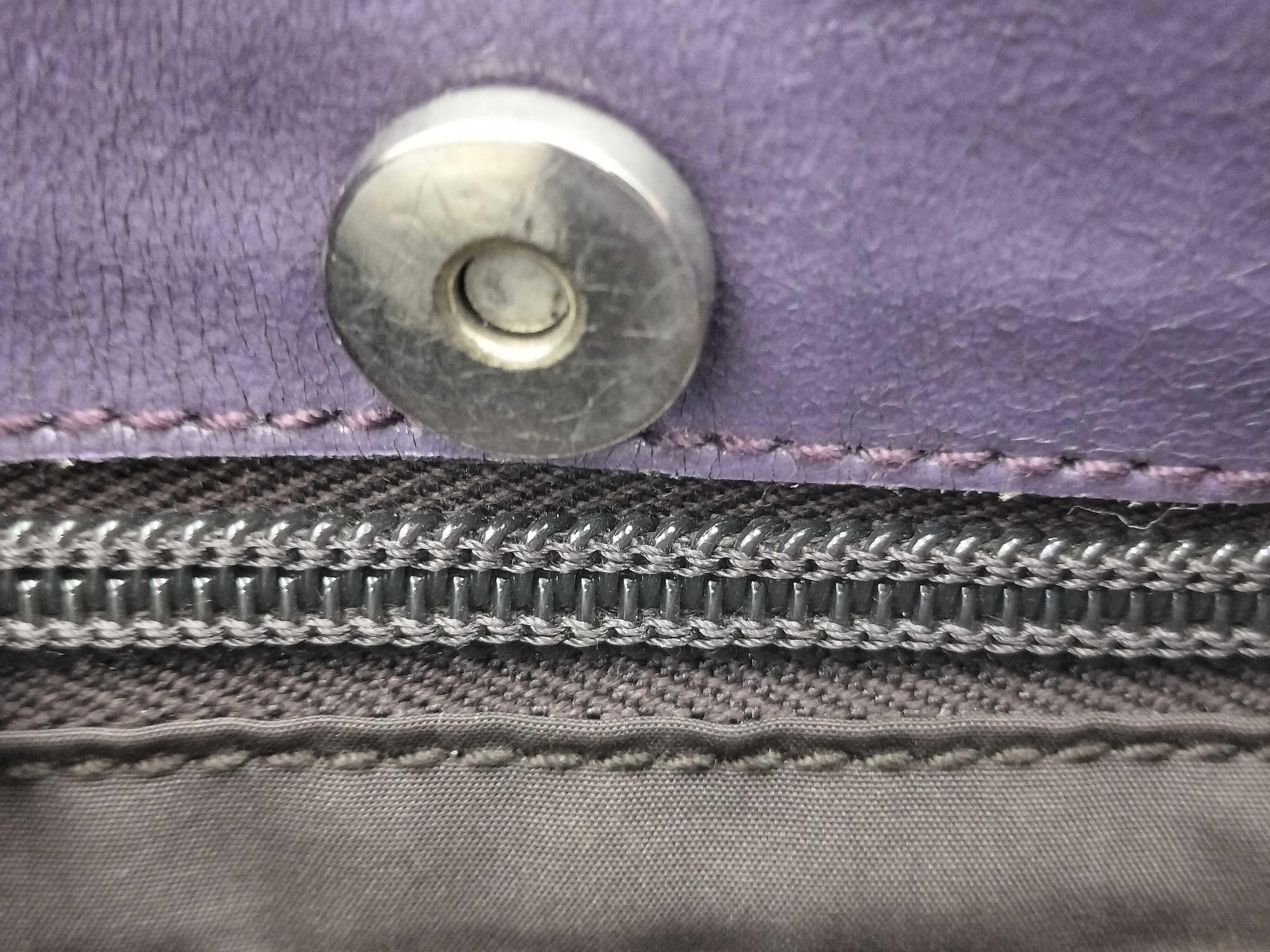 purple shoulder bag — view 12
