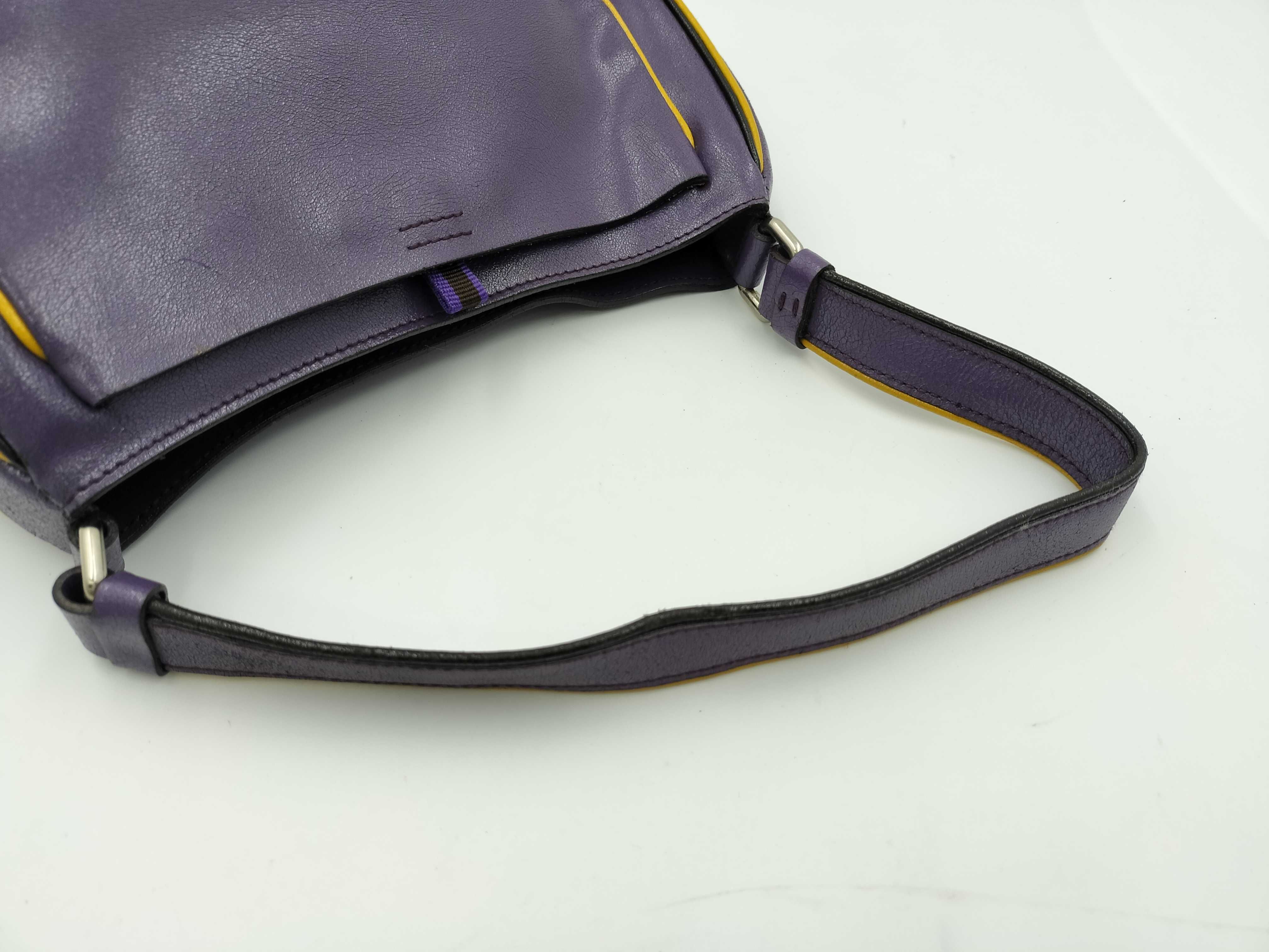 purple shoulder bag — view 5