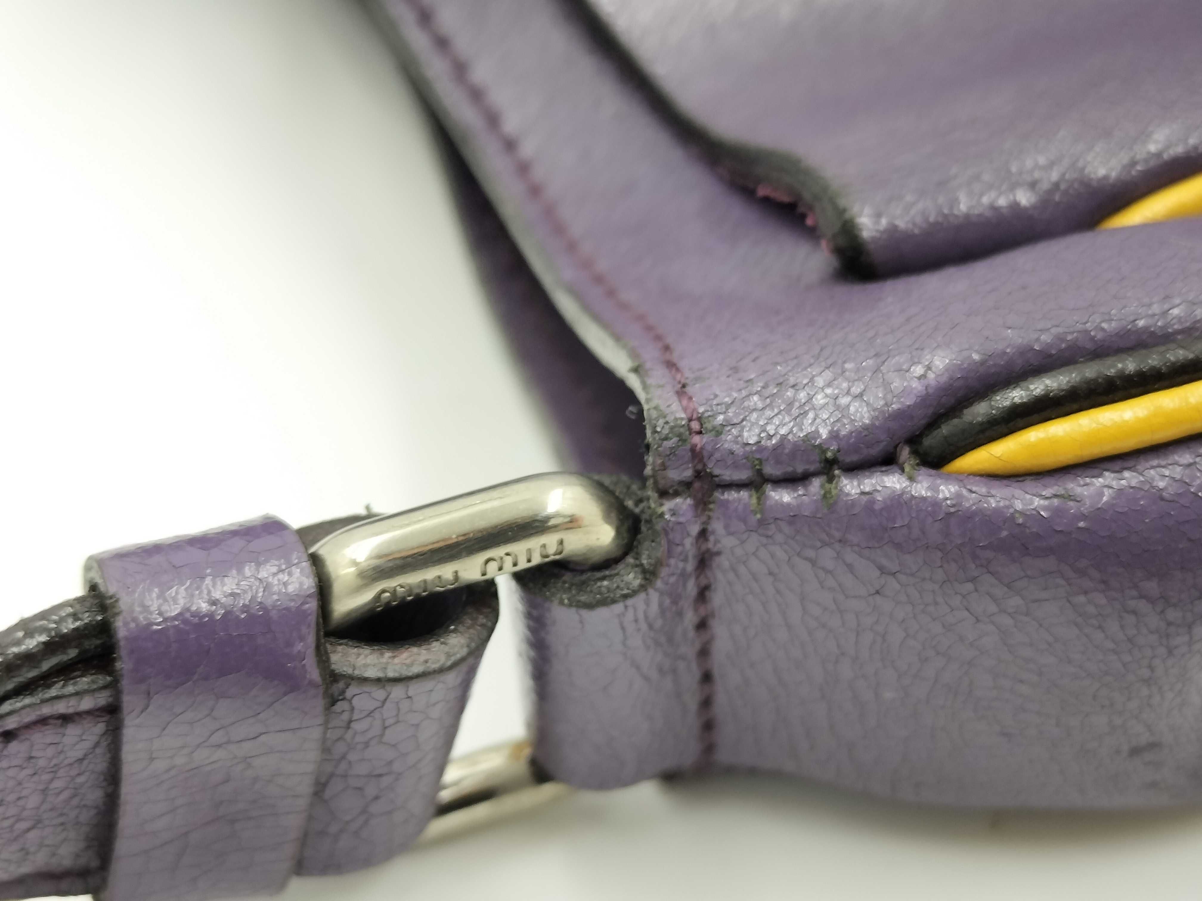 purple shoulder bag — view 7