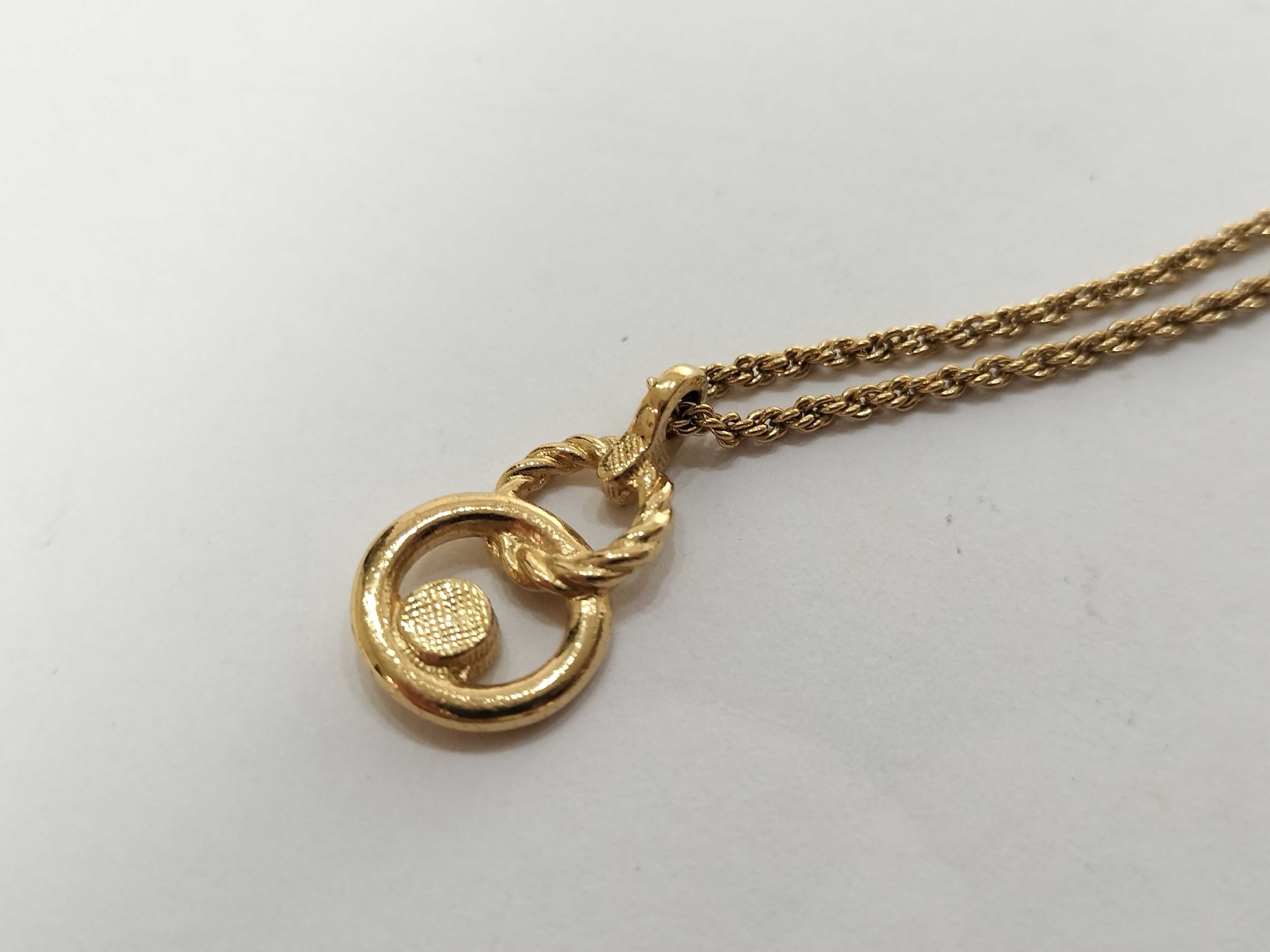 Gold Necklace with Stones — view 6