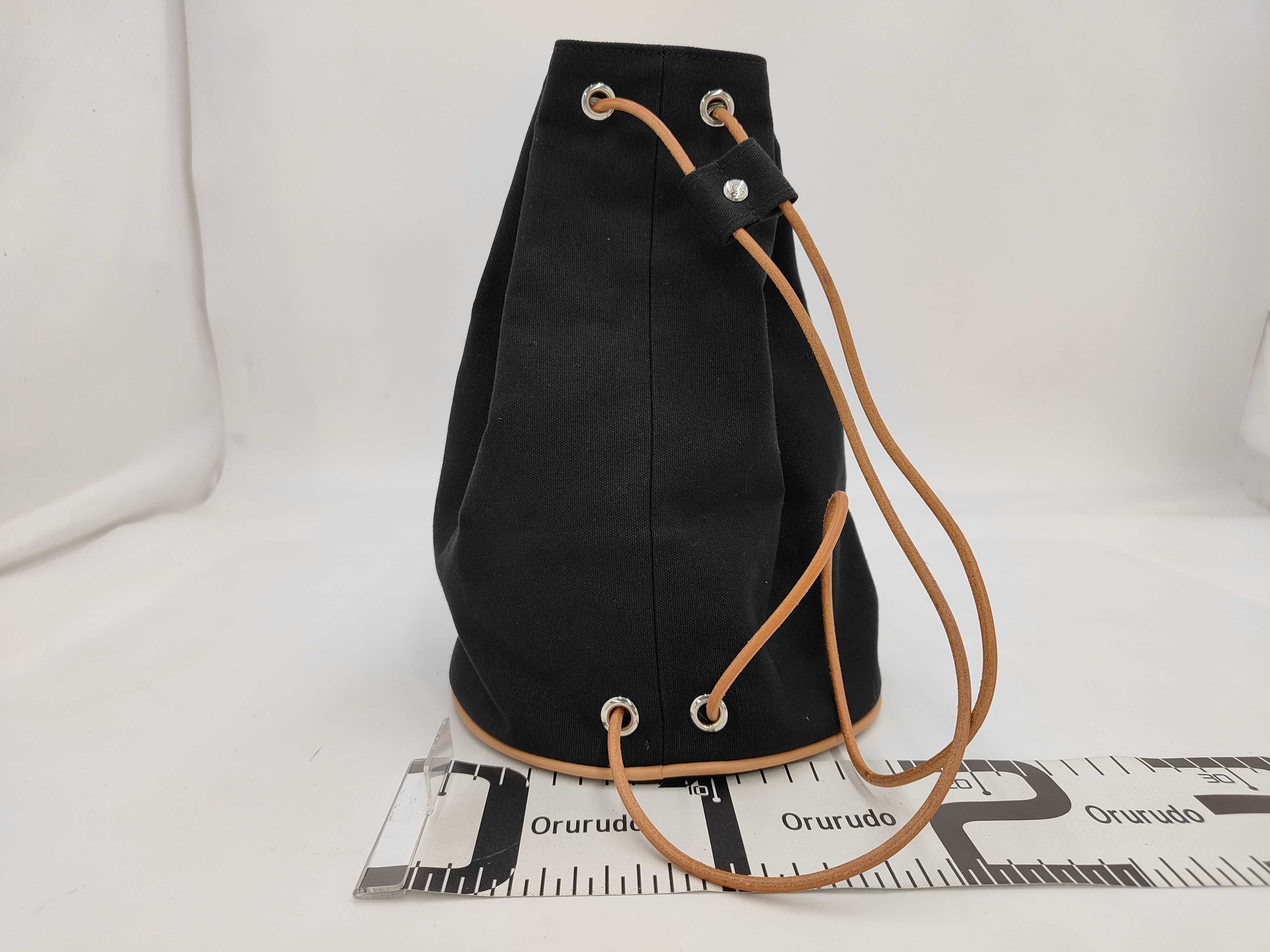 Polochon Mimil PM Black x Brown Backpack Shoulder Backpack — view 2