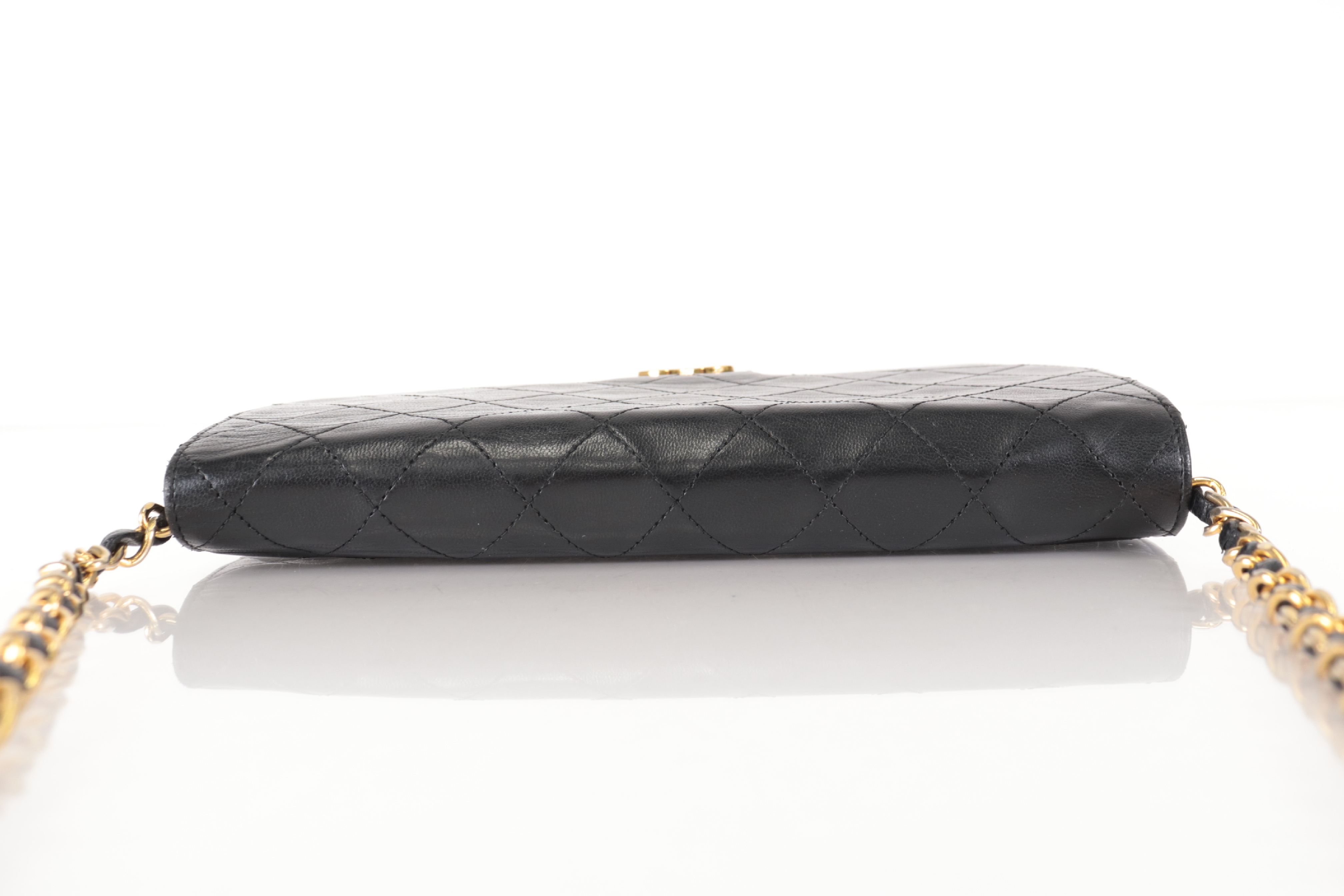 Matelassé Lambskin Push Chain Shoulder Bag (Series 7) — view 5