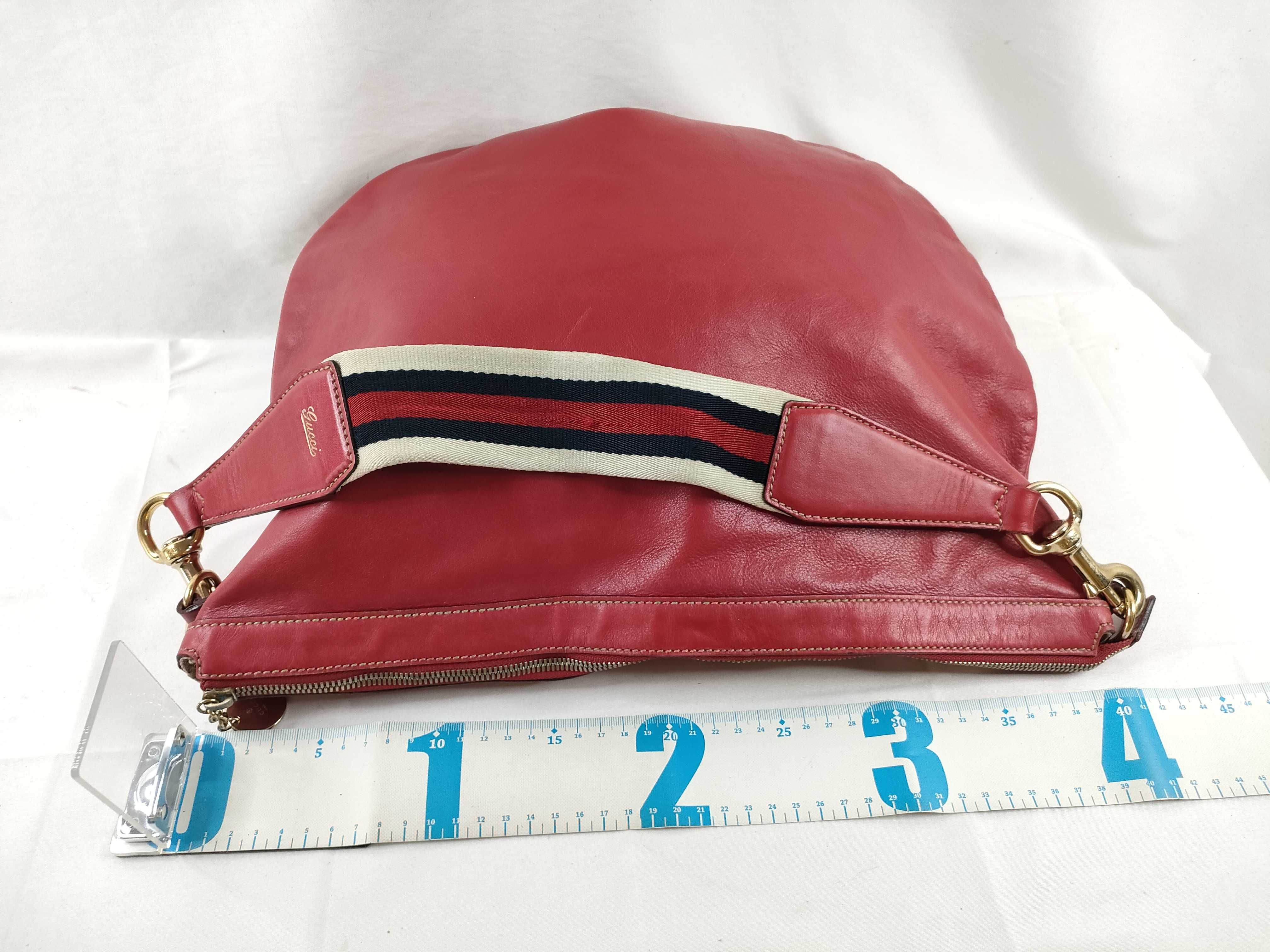 Sherry Line Leather Shoulder Bag Red 154401 Shoulder Bag — view 2