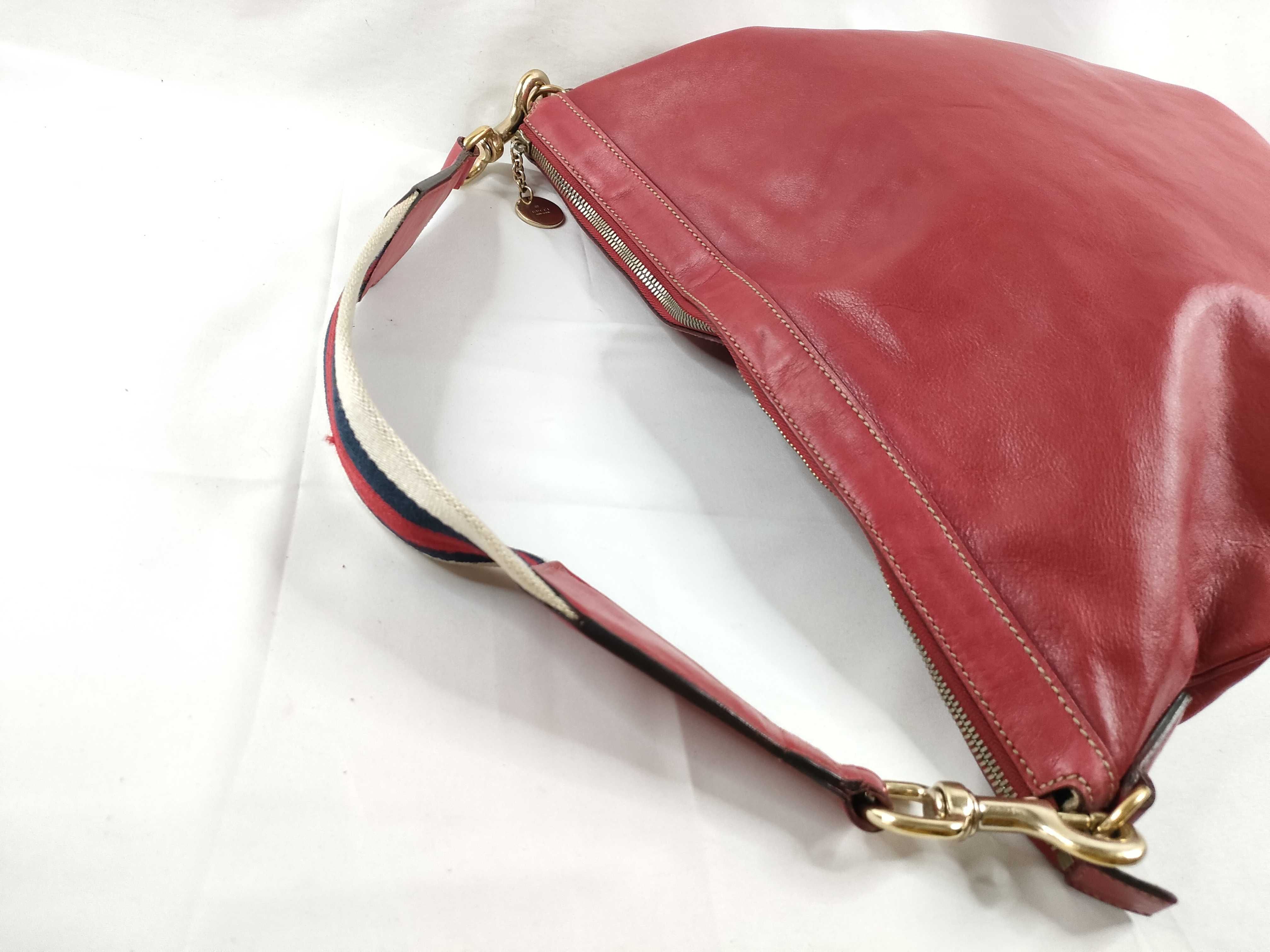 Sherry Line Leather Shoulder Bag Red 154401 Shoulder Bag — view 6