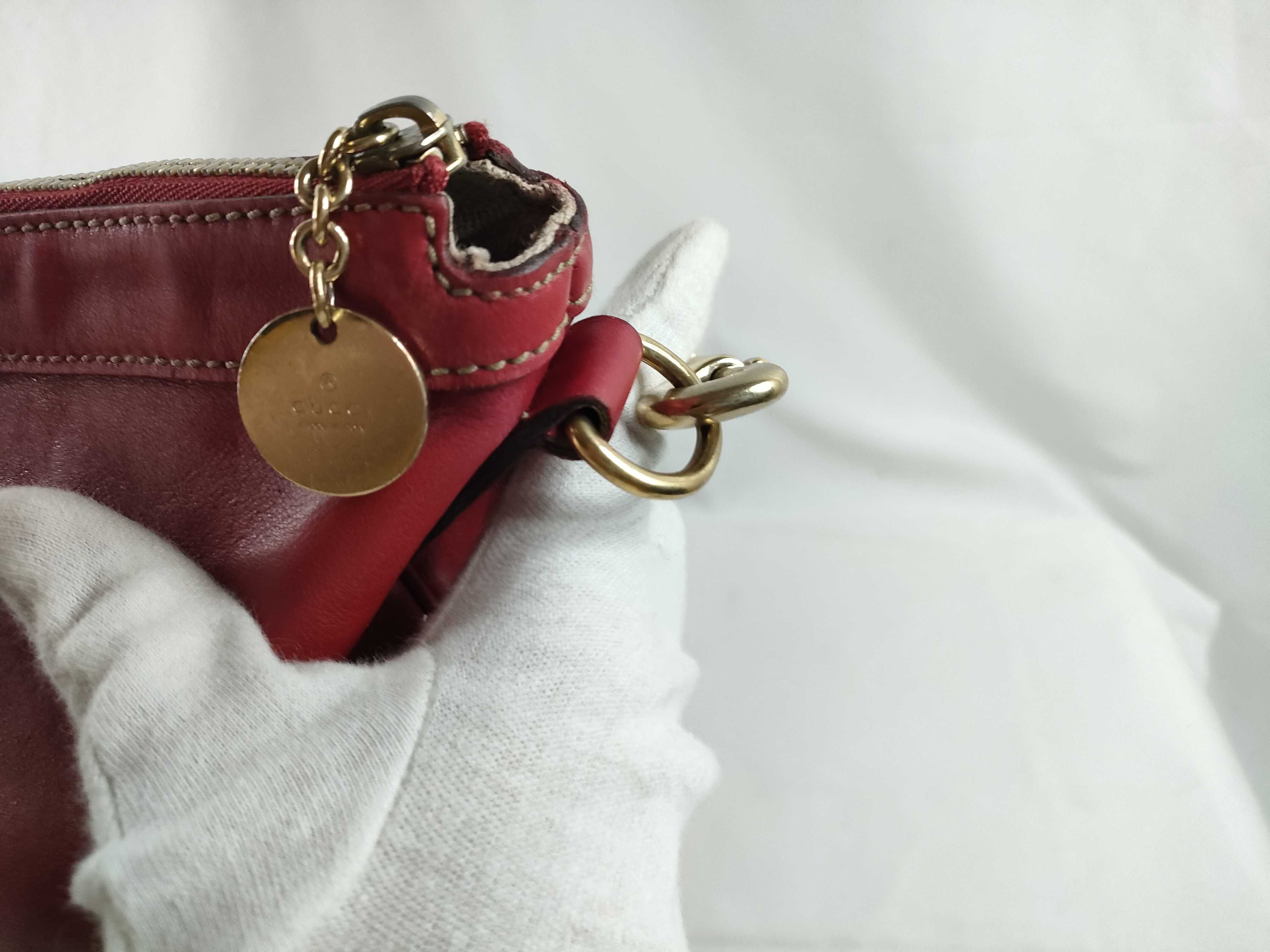 Sherry Line Leather Shoulder Bag Red 154401 Shoulder Bag — view 8