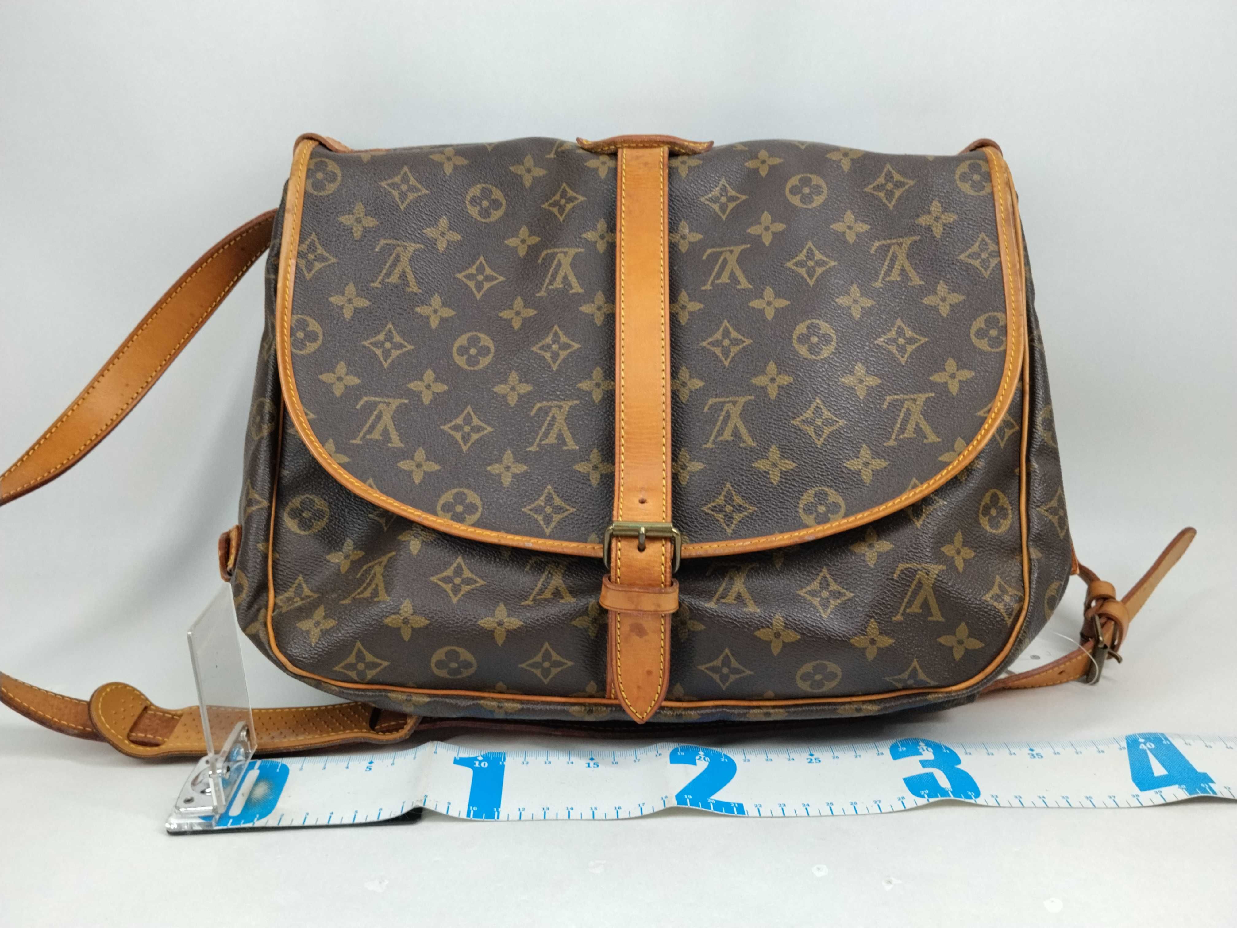 Monogram M42254 Saumur 35 Shoulder Bag — view 2