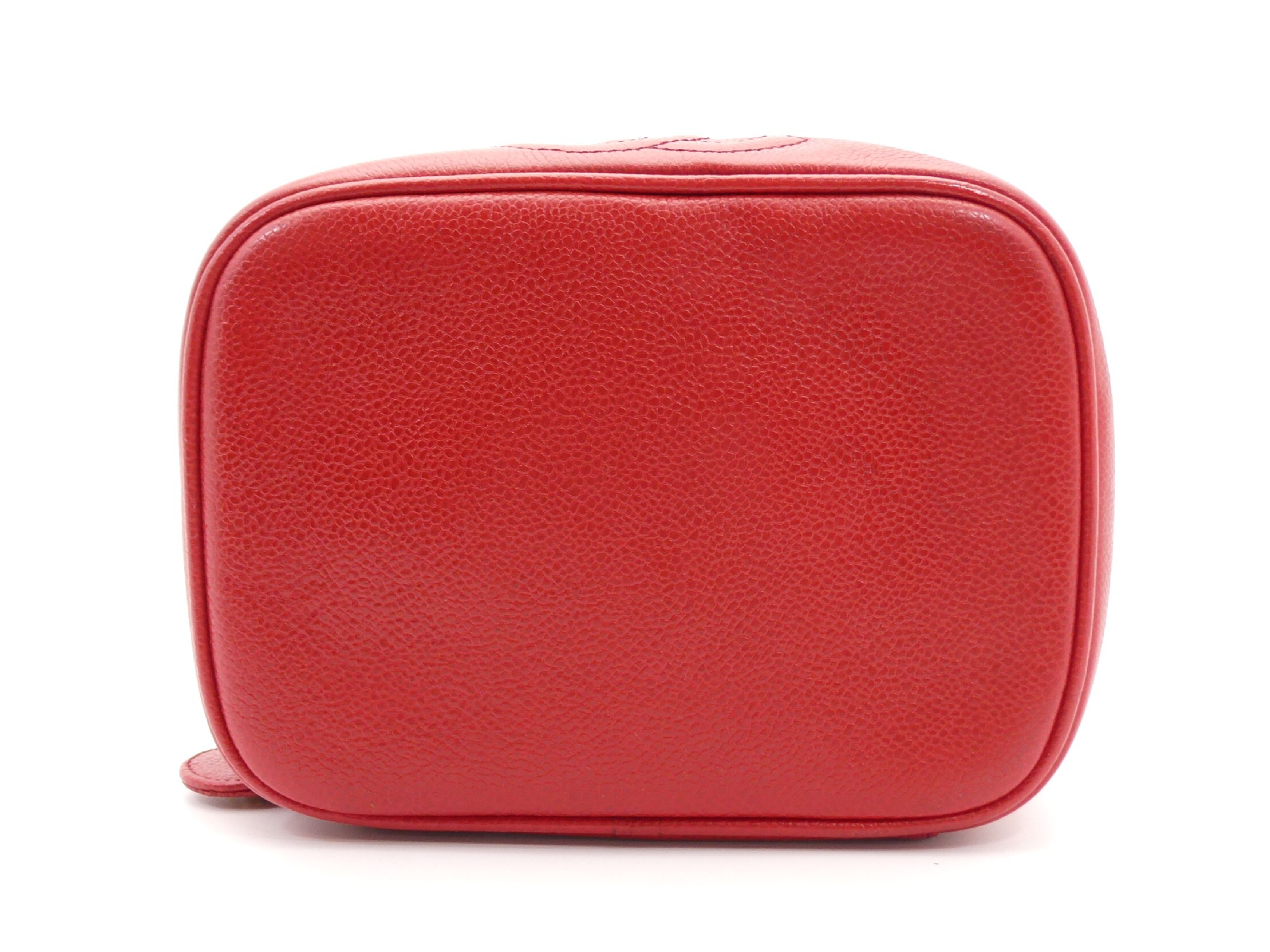 Caviar Skin Coco Mark Vanity Bag — view 5