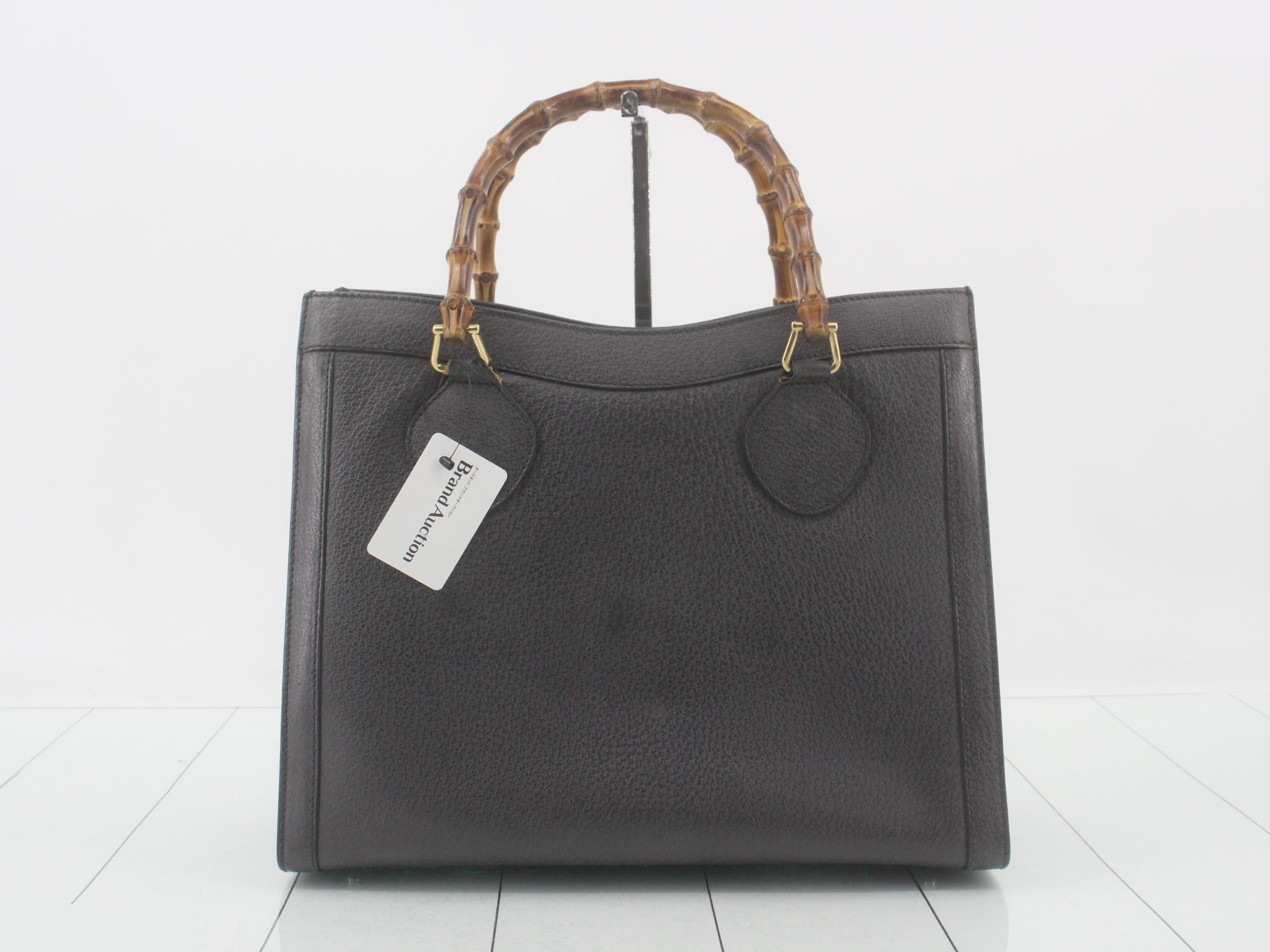 Bamboo tote bag, gray — view 2
