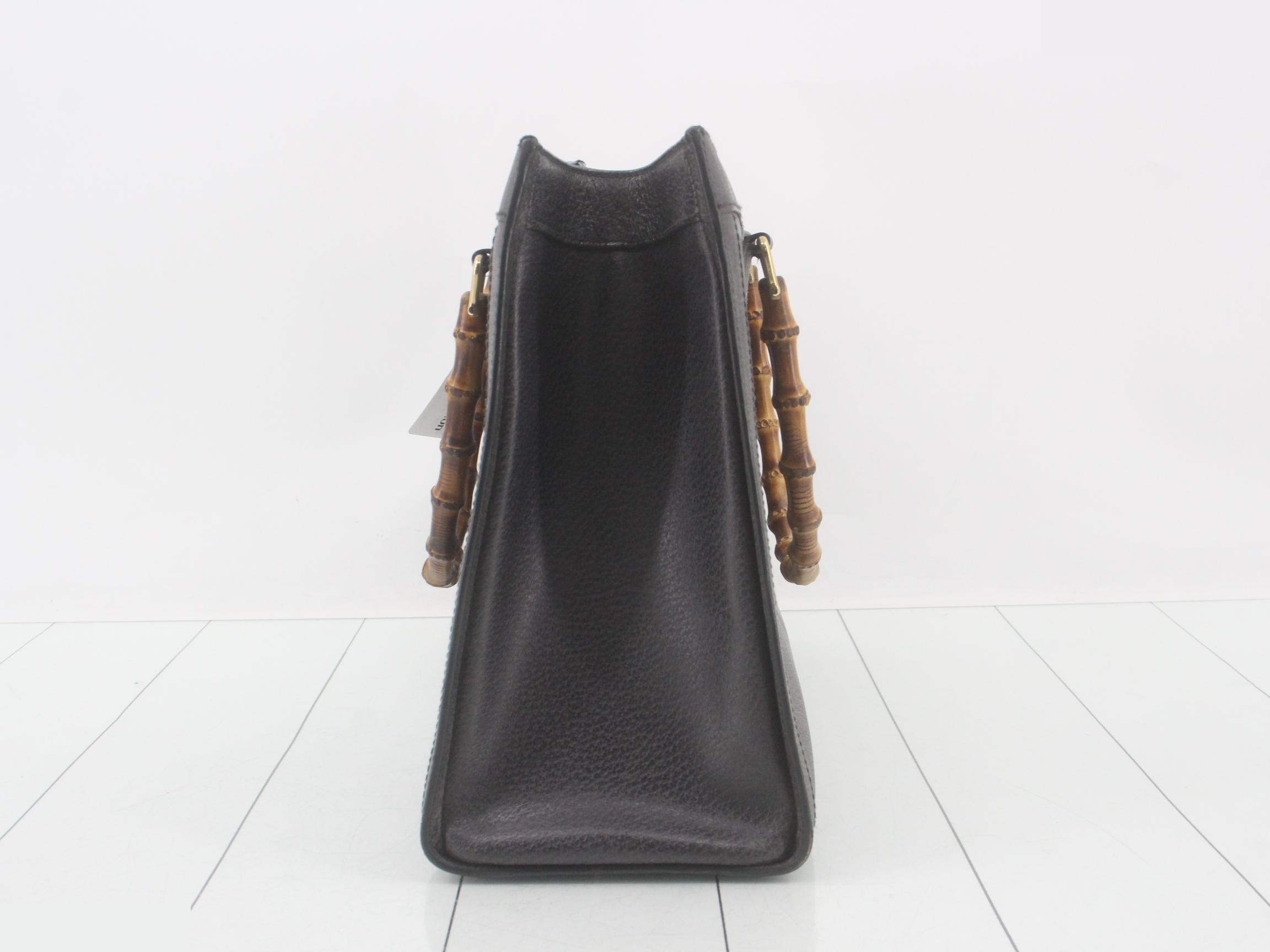 Bamboo tote bag, gray — view 4