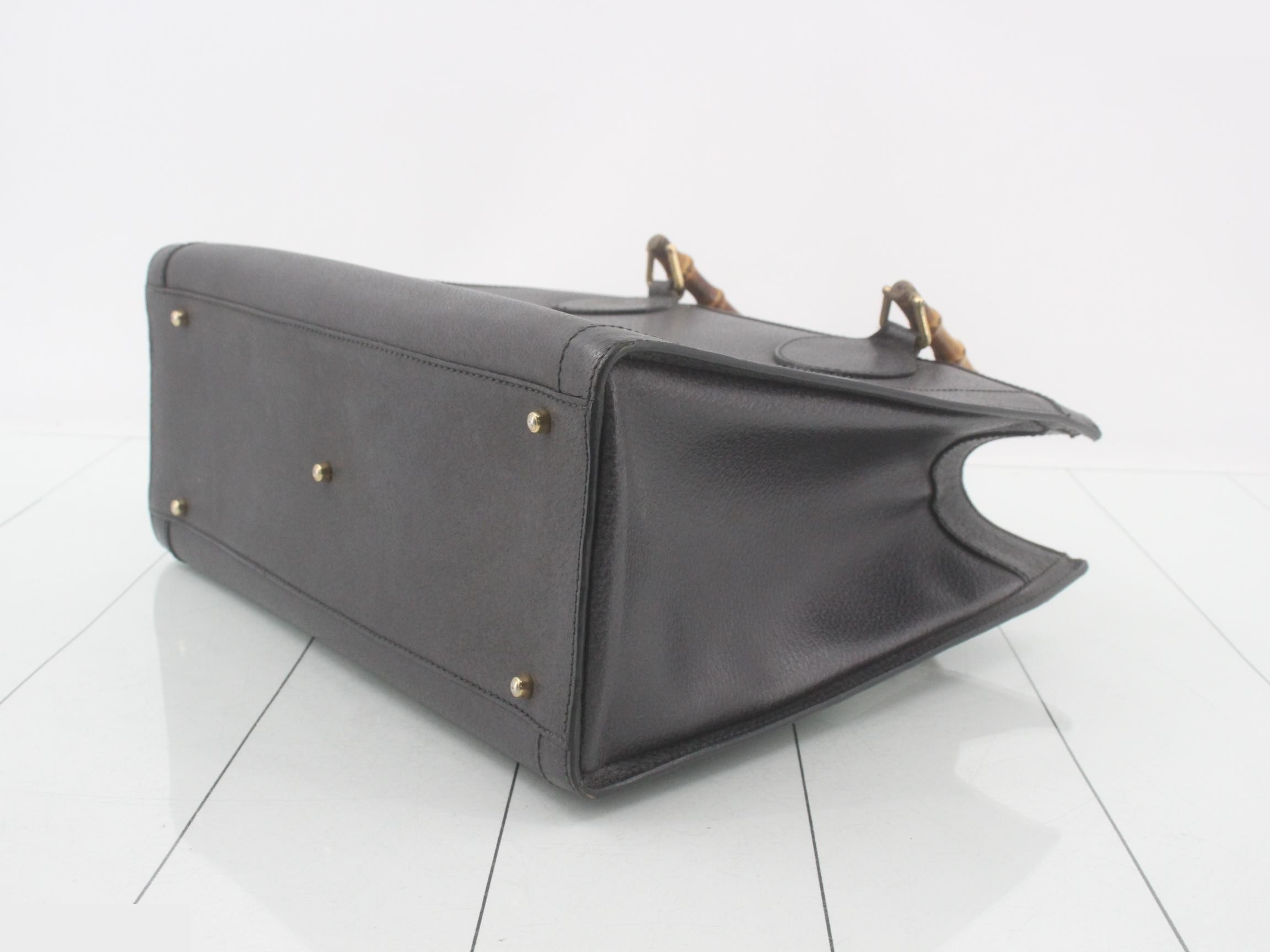 Bamboo tote bag, gray — view 6