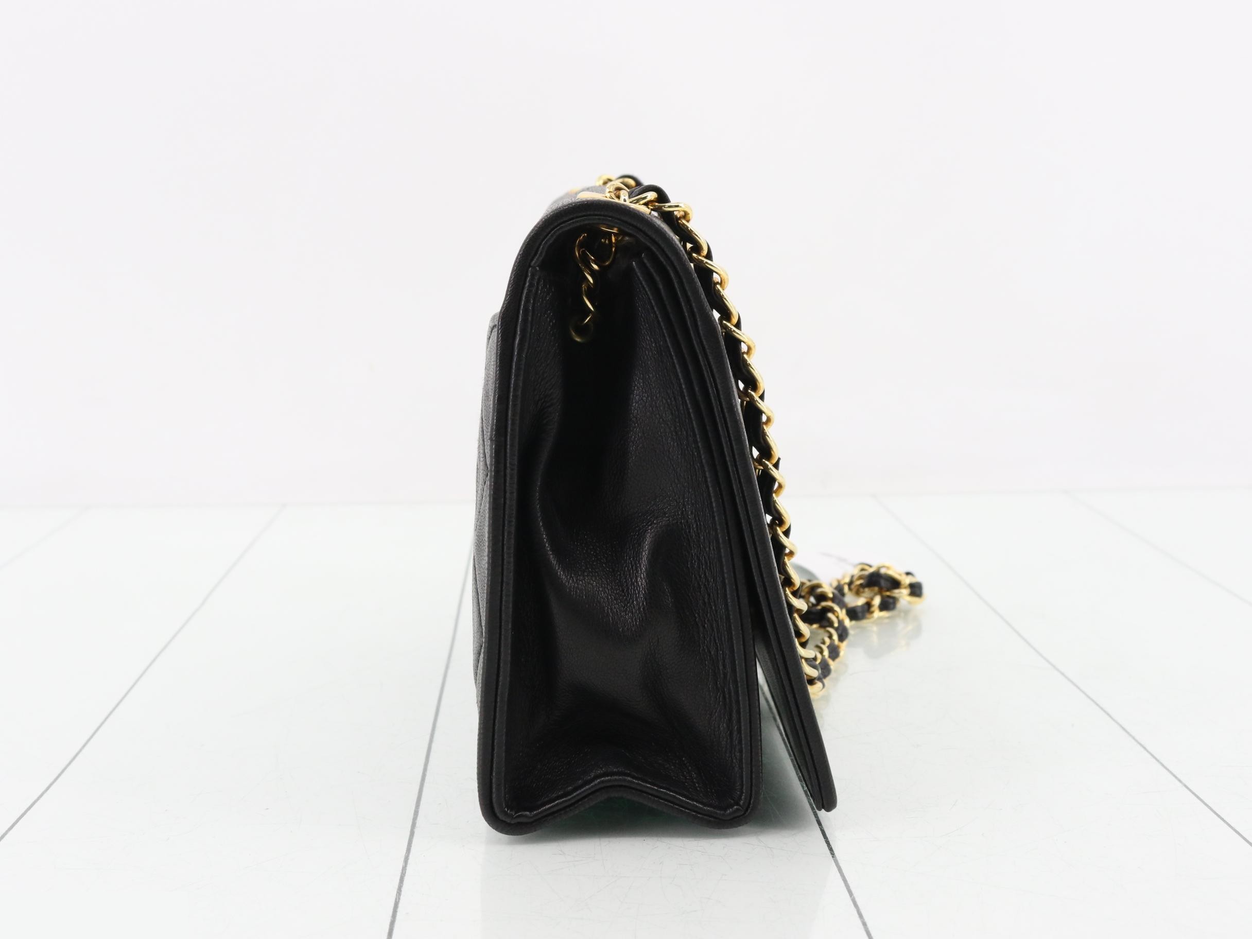 Matelassé Full Flap Mini Chain Shoulder Bag — view 4