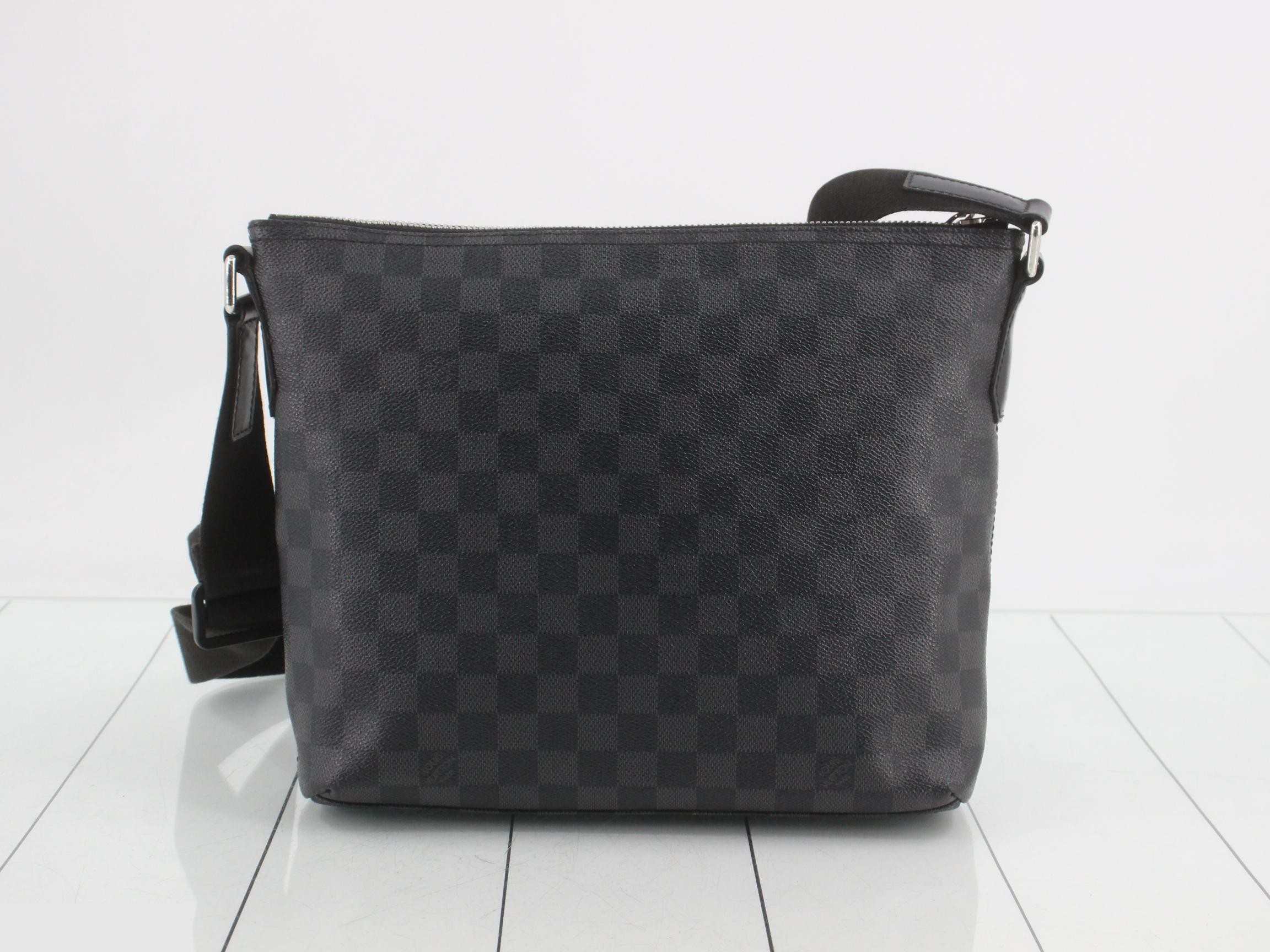 Mick Damier Graphite Shoulder Bag — view 2