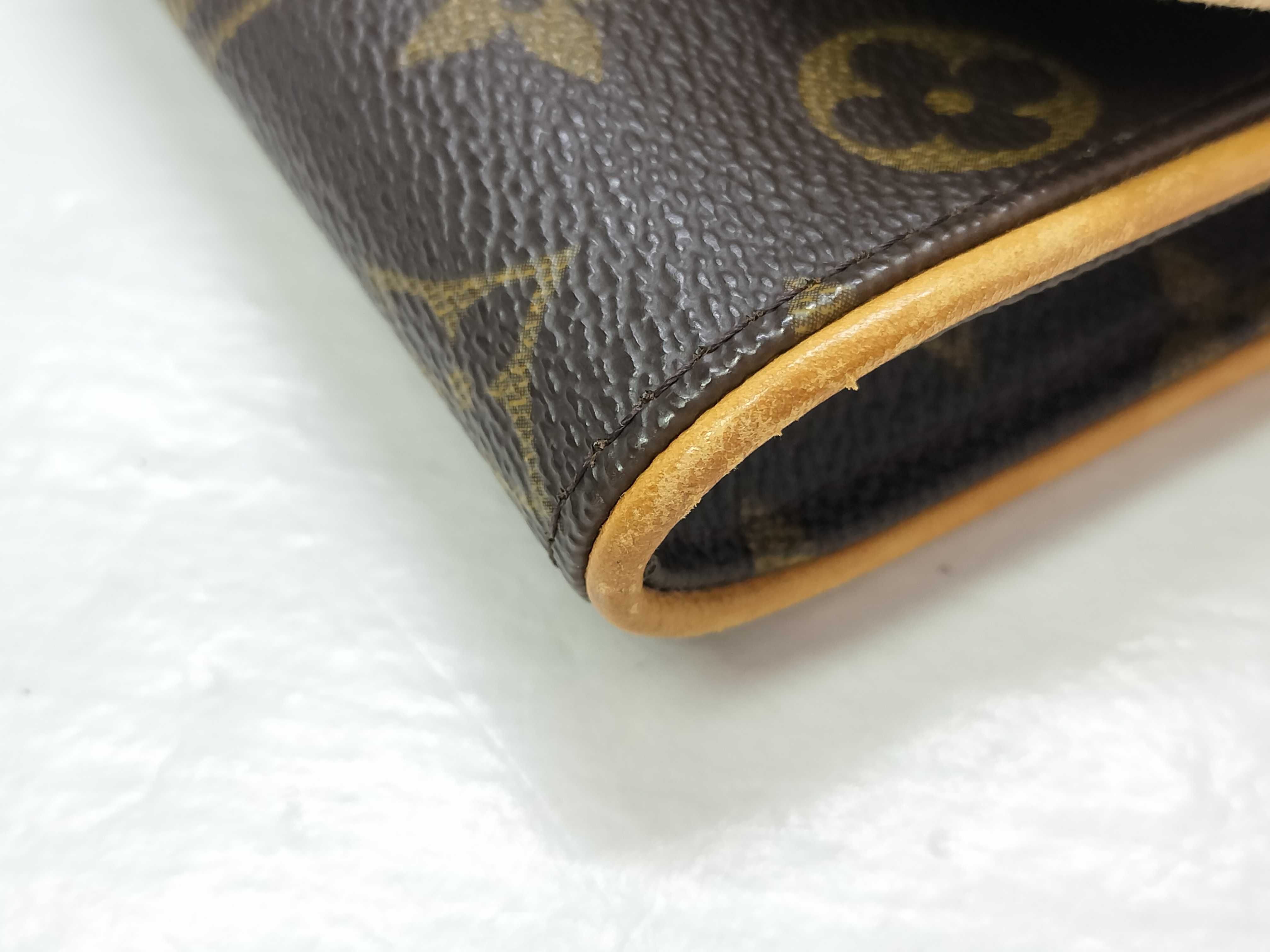 Monogram Vuitton Pochette Twin Shoulder Bag — view 6