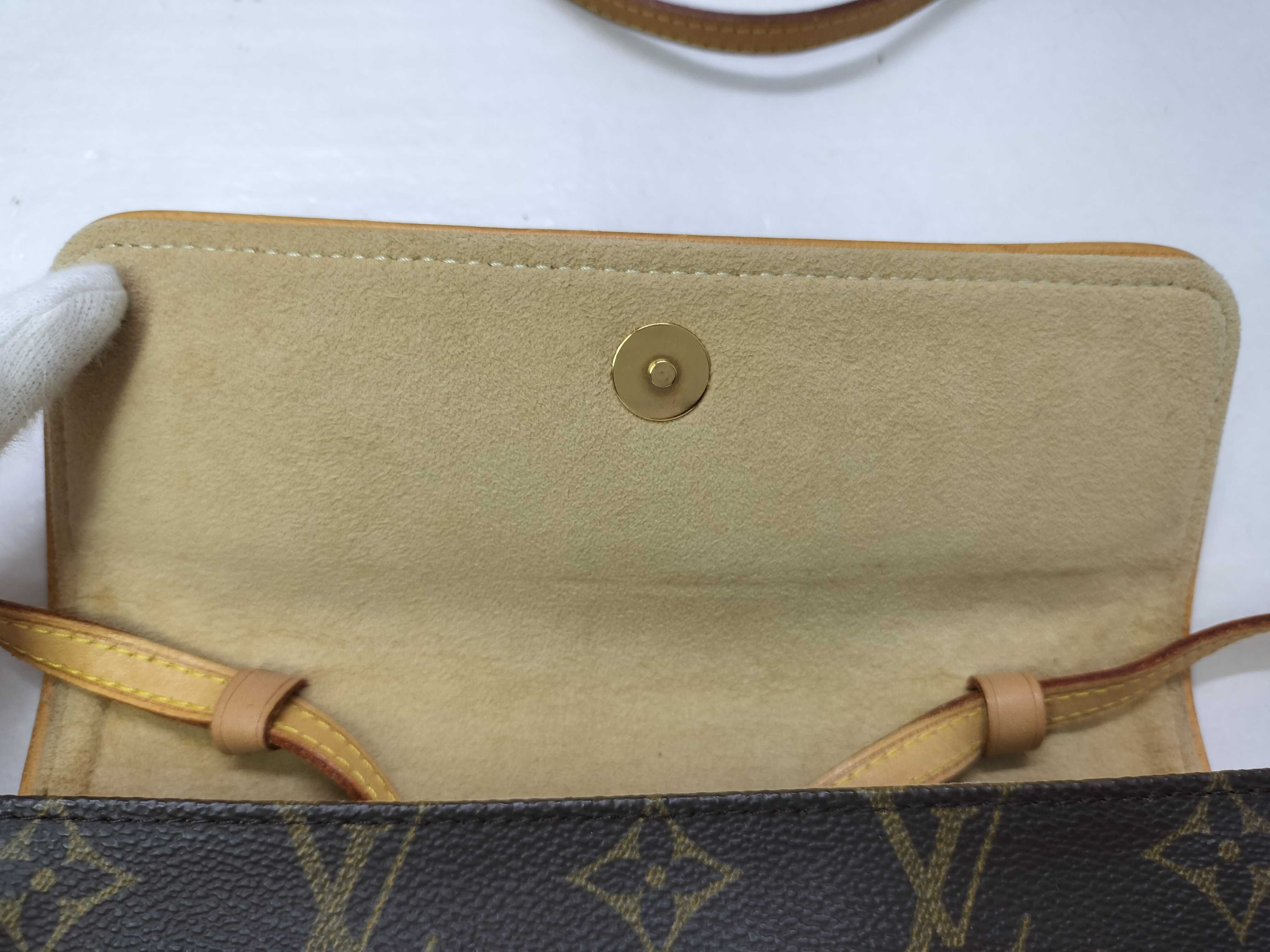 Monogram Vuitton Pochette Twin Shoulder Bag — view 10