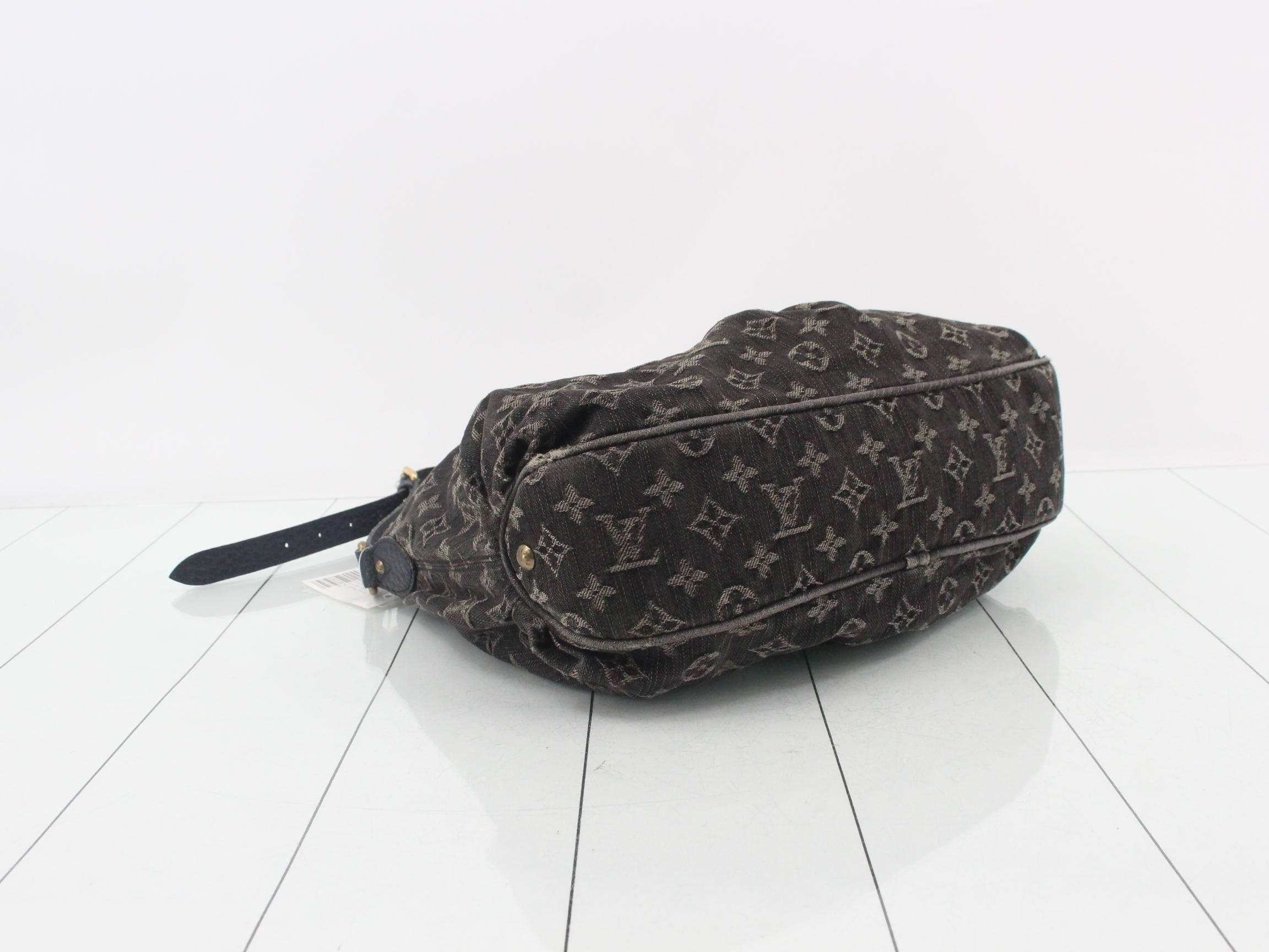 Monogram Denim XS Shoulder Bag — view 5