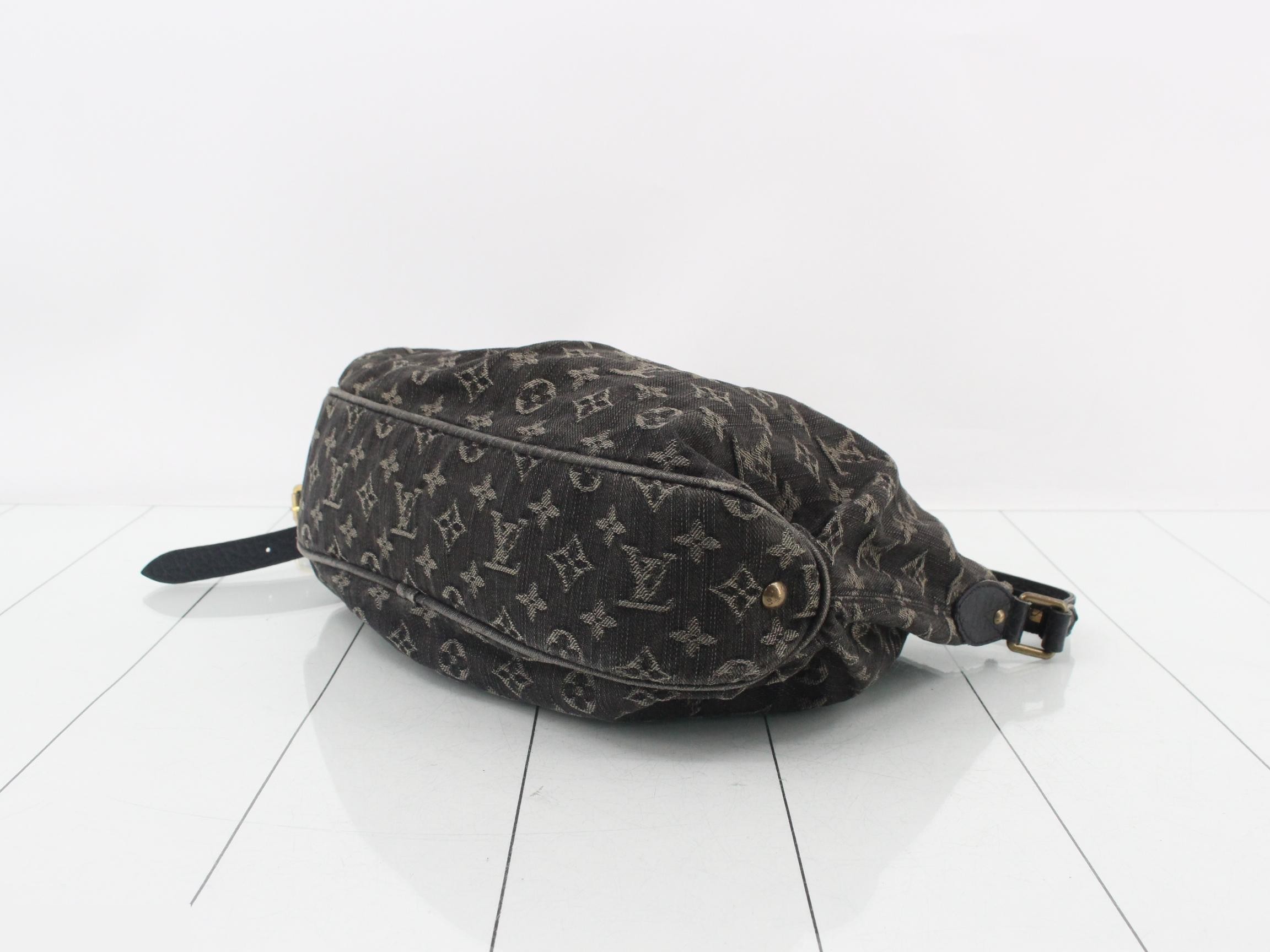 Monogram Denim XS Shoulder Bag — view 6