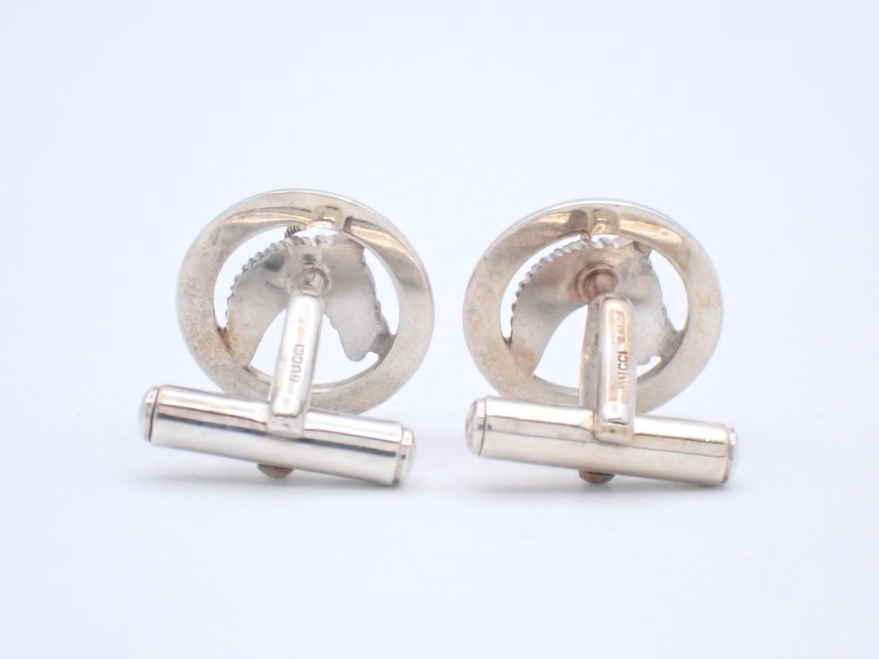 Horse Cufflinks 925/10.6g — view 2