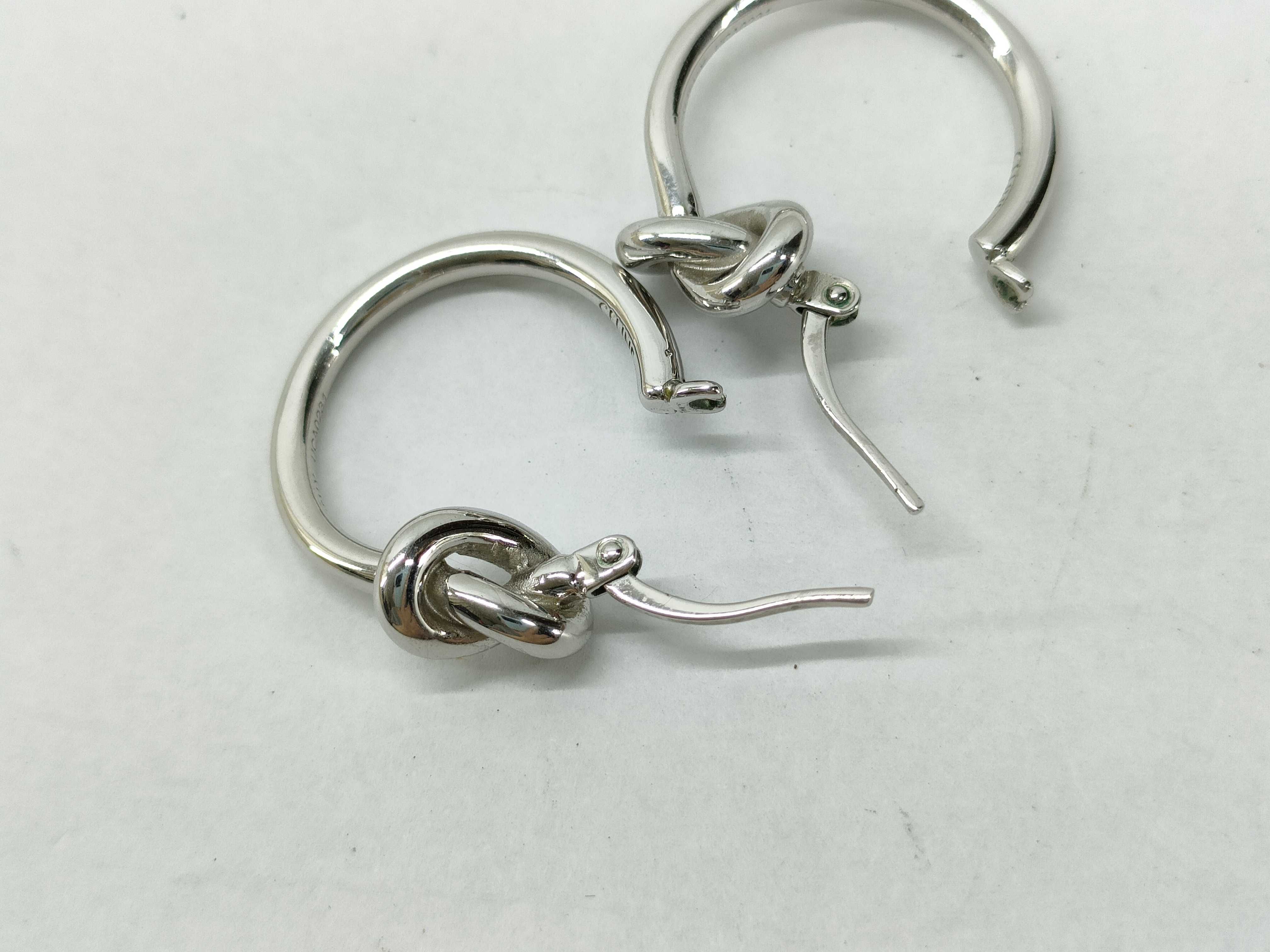 Knot Small Hoop Earrings — view 5