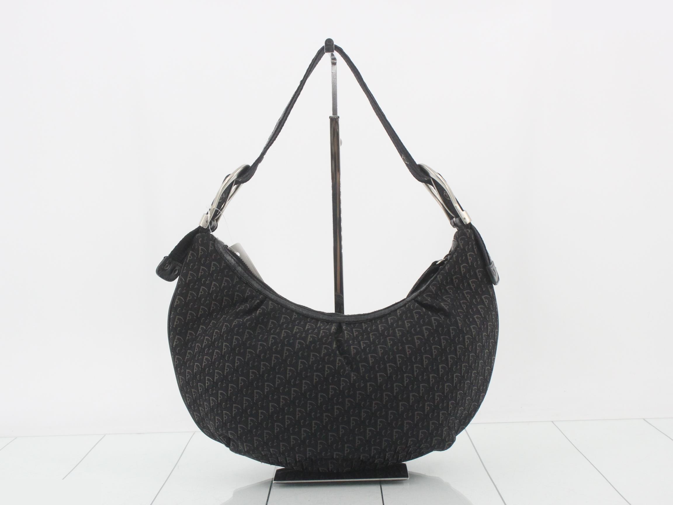 Trotter (Bag) Shoulder Bag, Black Canvas — view 2