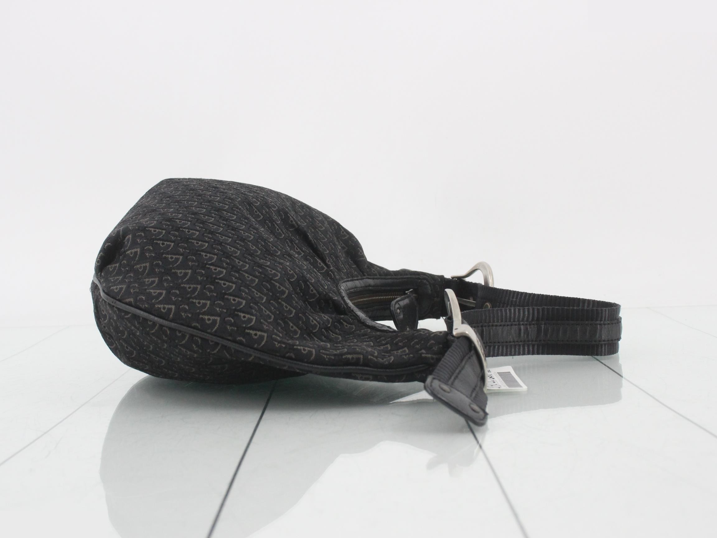 Trotter (Bag) Shoulder Bag, Black Canvas — view 3
