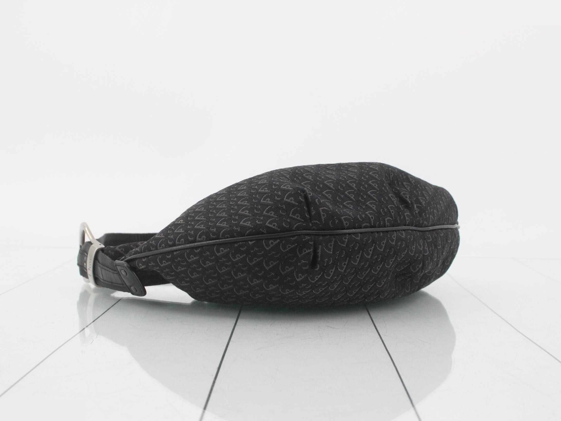 Trotter (Bag) Shoulder Bag, Black Canvas — view 5