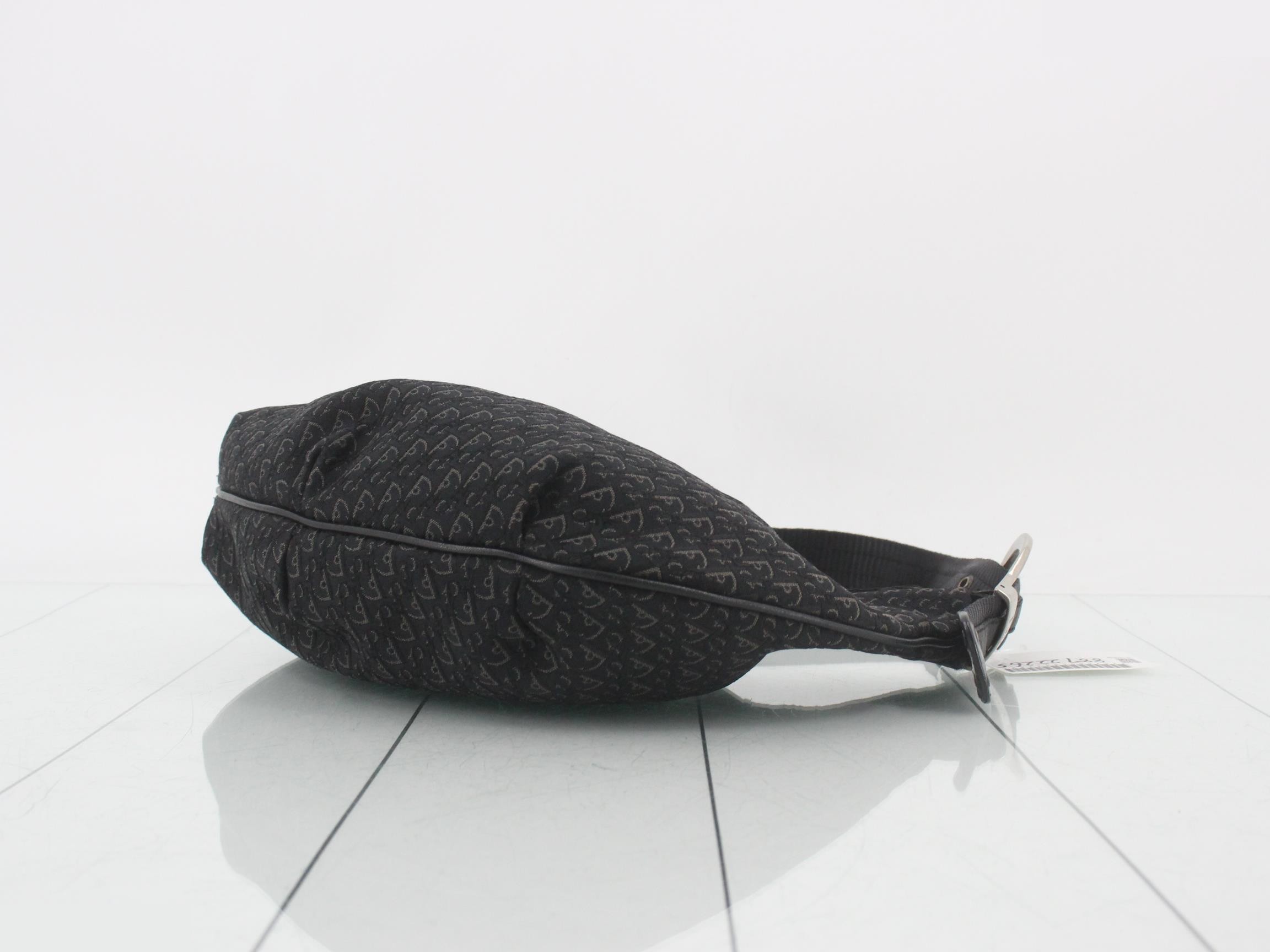 Trotter (Bag) Shoulder Bag, Black Canvas — view 6