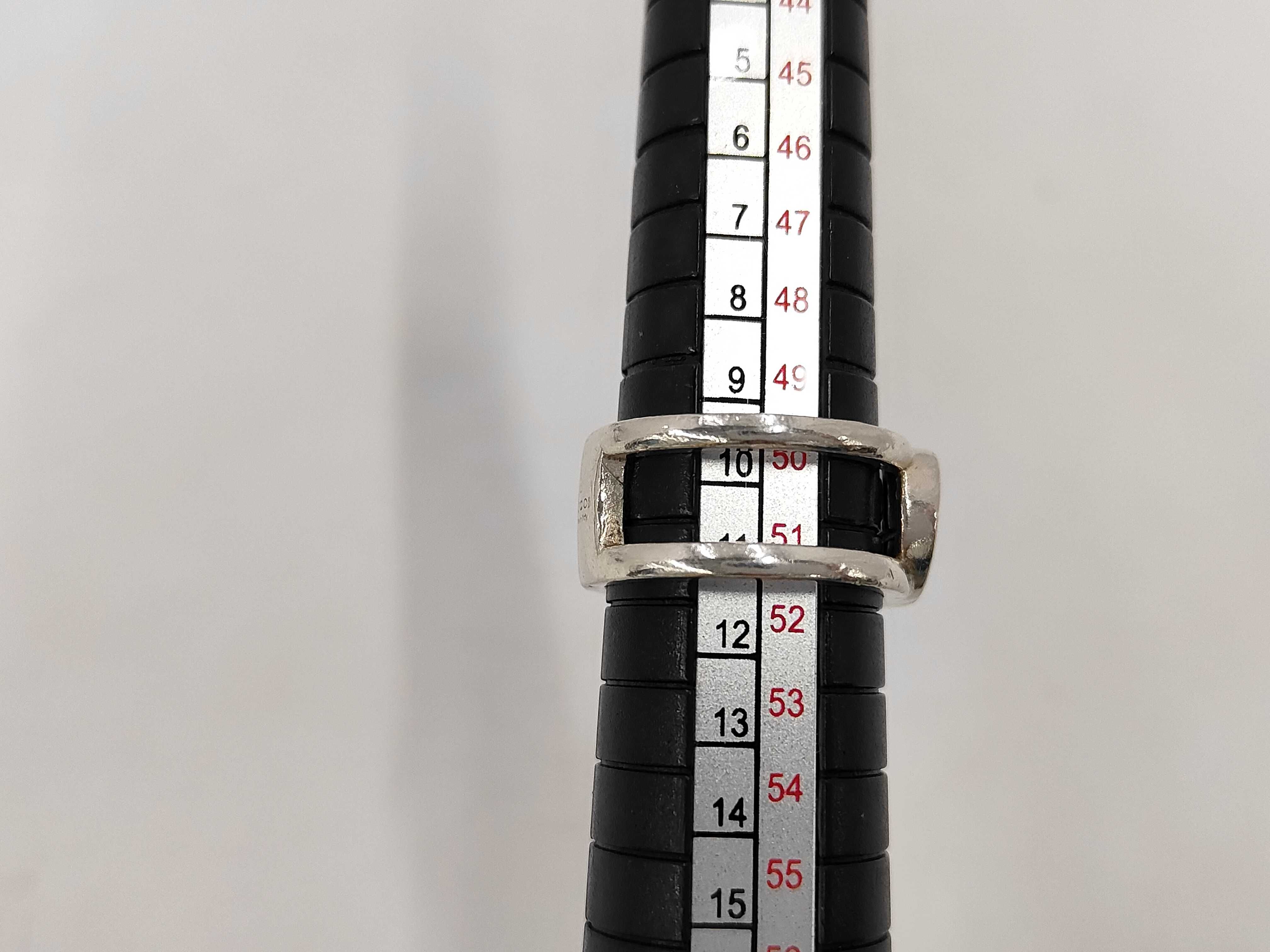 Interlocking Double G Sterling Silver 925 Bracelet/Bangle — view 8