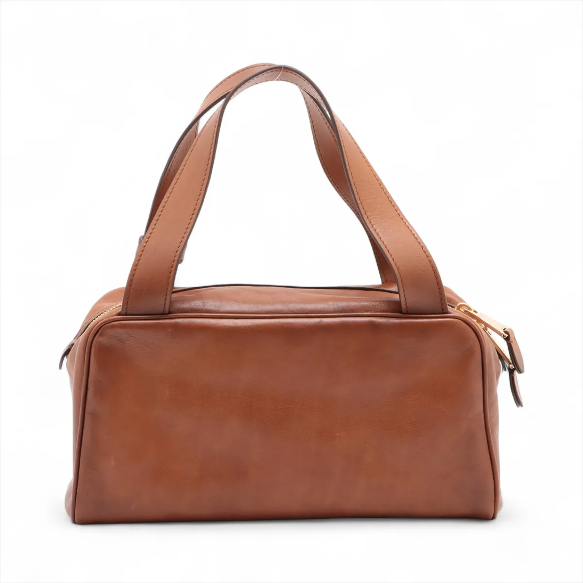 leather handbag brown 5BB182 — view 2