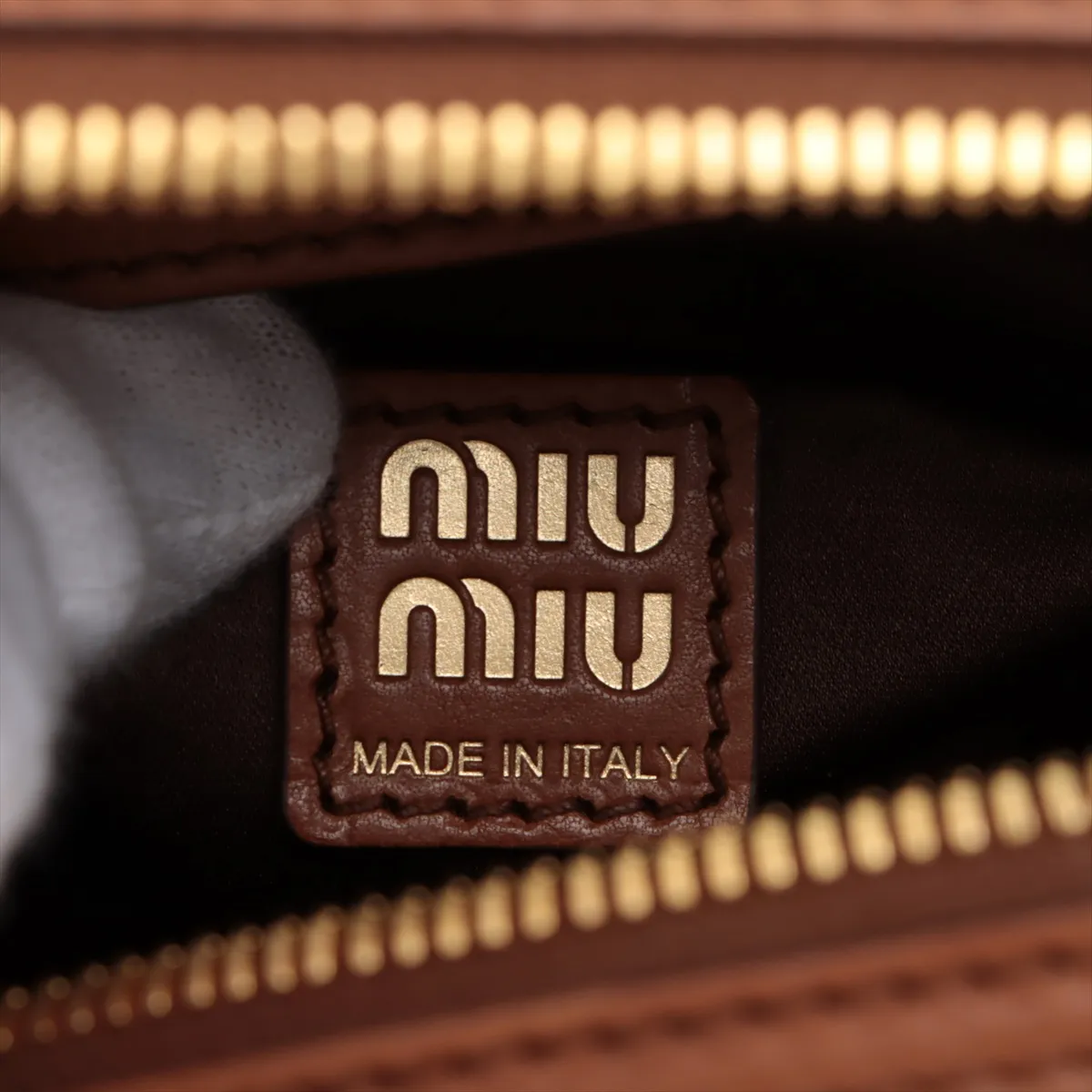 leather handbag brown 5BB182 — view 10