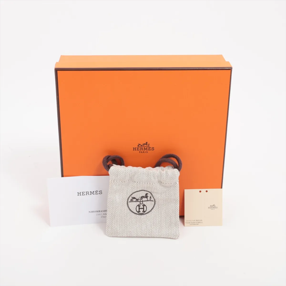 H Guilloché W stamp: 2024 belt, 100 leather, black x brown. Buckle dents, — view 6