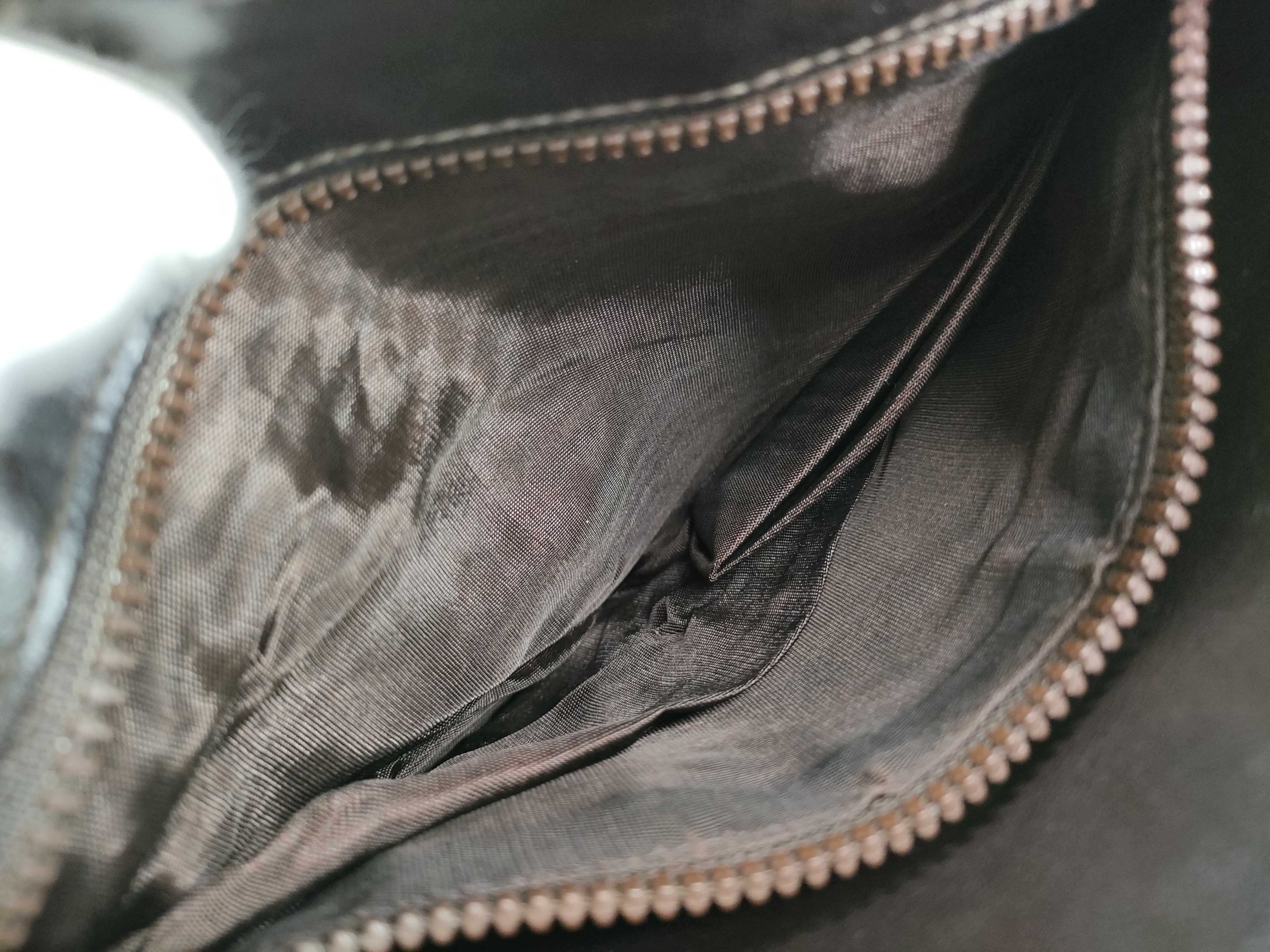 Macadam Shoulder Bag, PVC x Leather, Beige x Camel — view 12